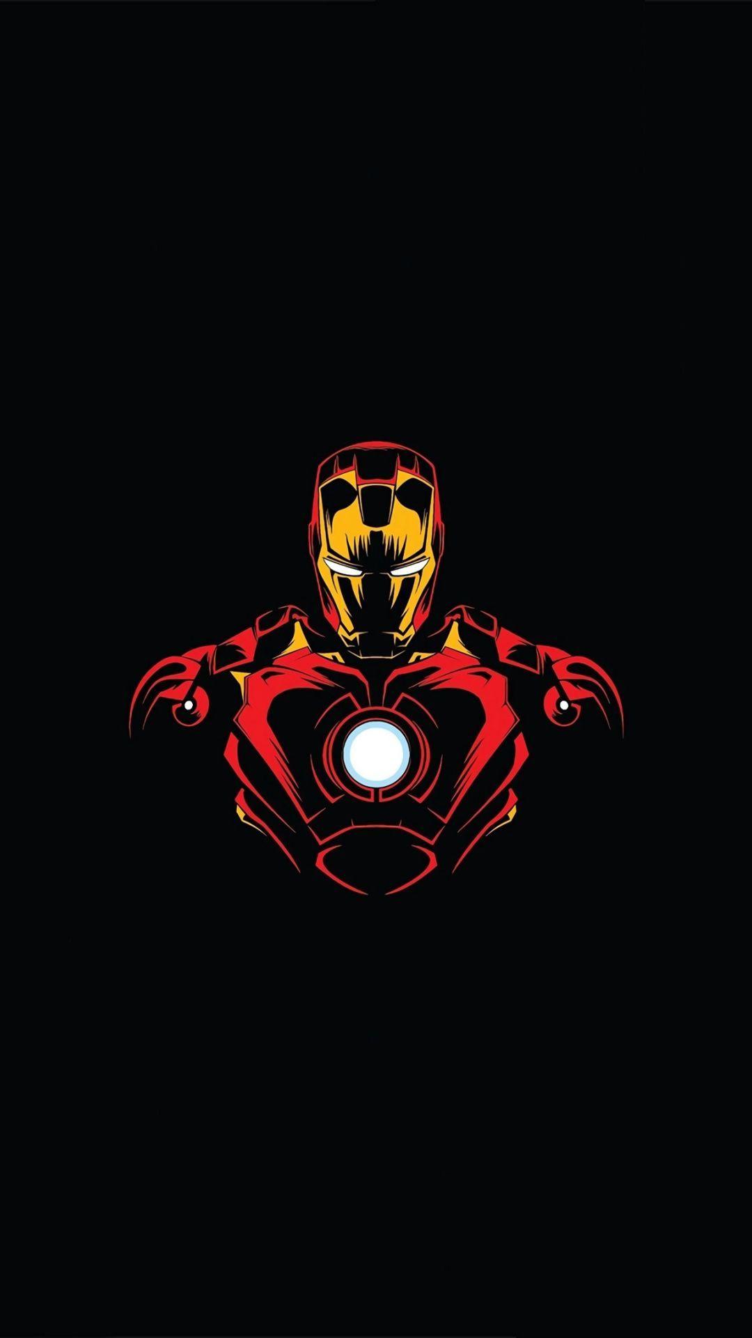 1080x1920 Heroes Minimal Wallpaper