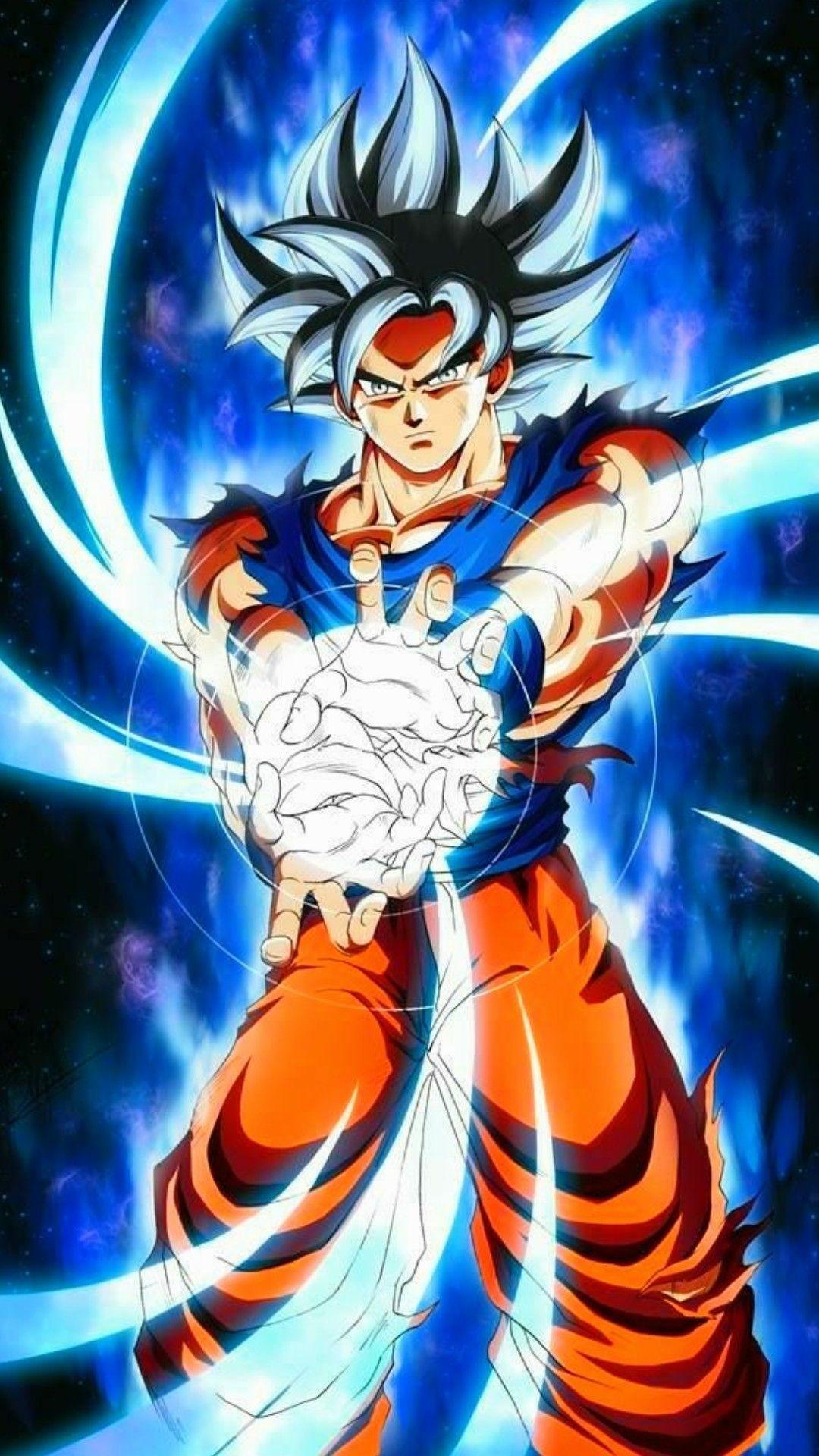1080x1920 Super Saiyan Blue Goten Wallpaper
