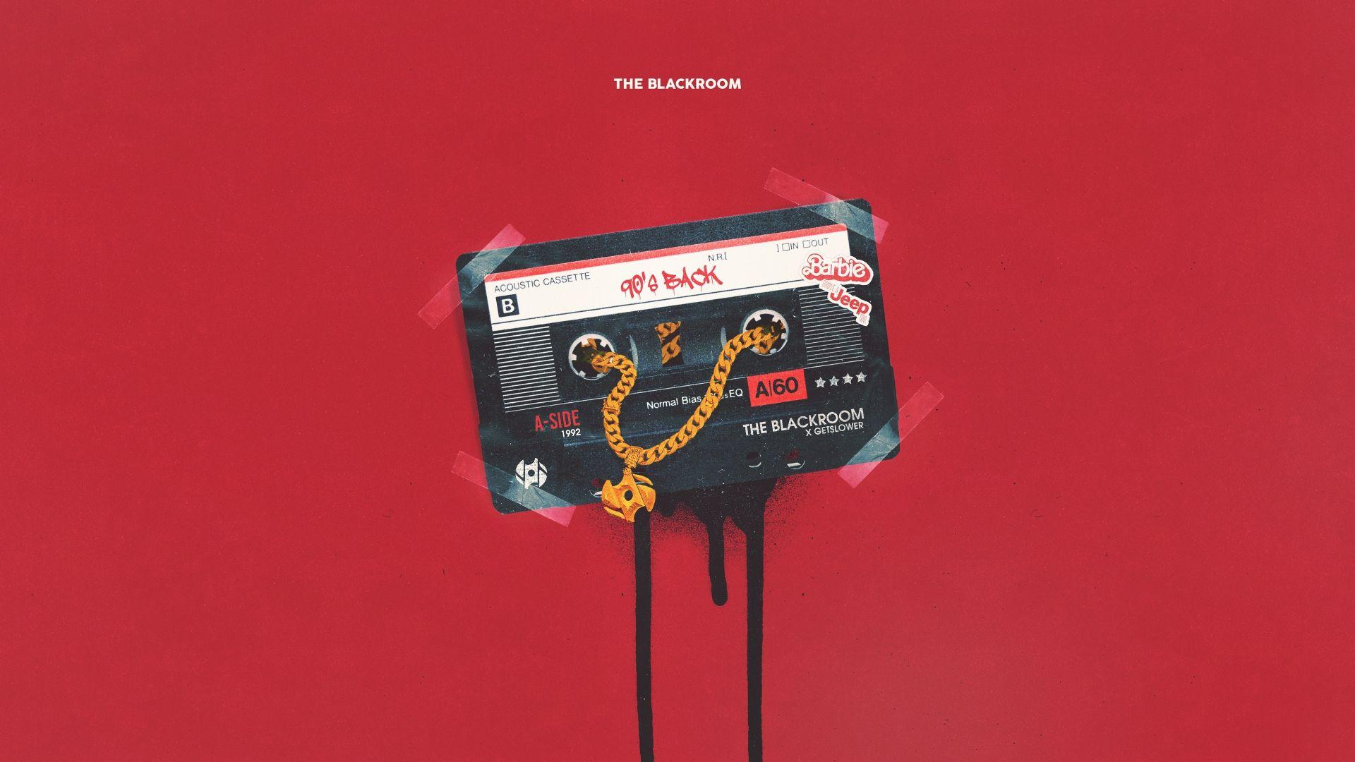 1920x1080 Desktop wallpaper minimal, cassette, 90s style, music, HD image, picture, background, 0d806d