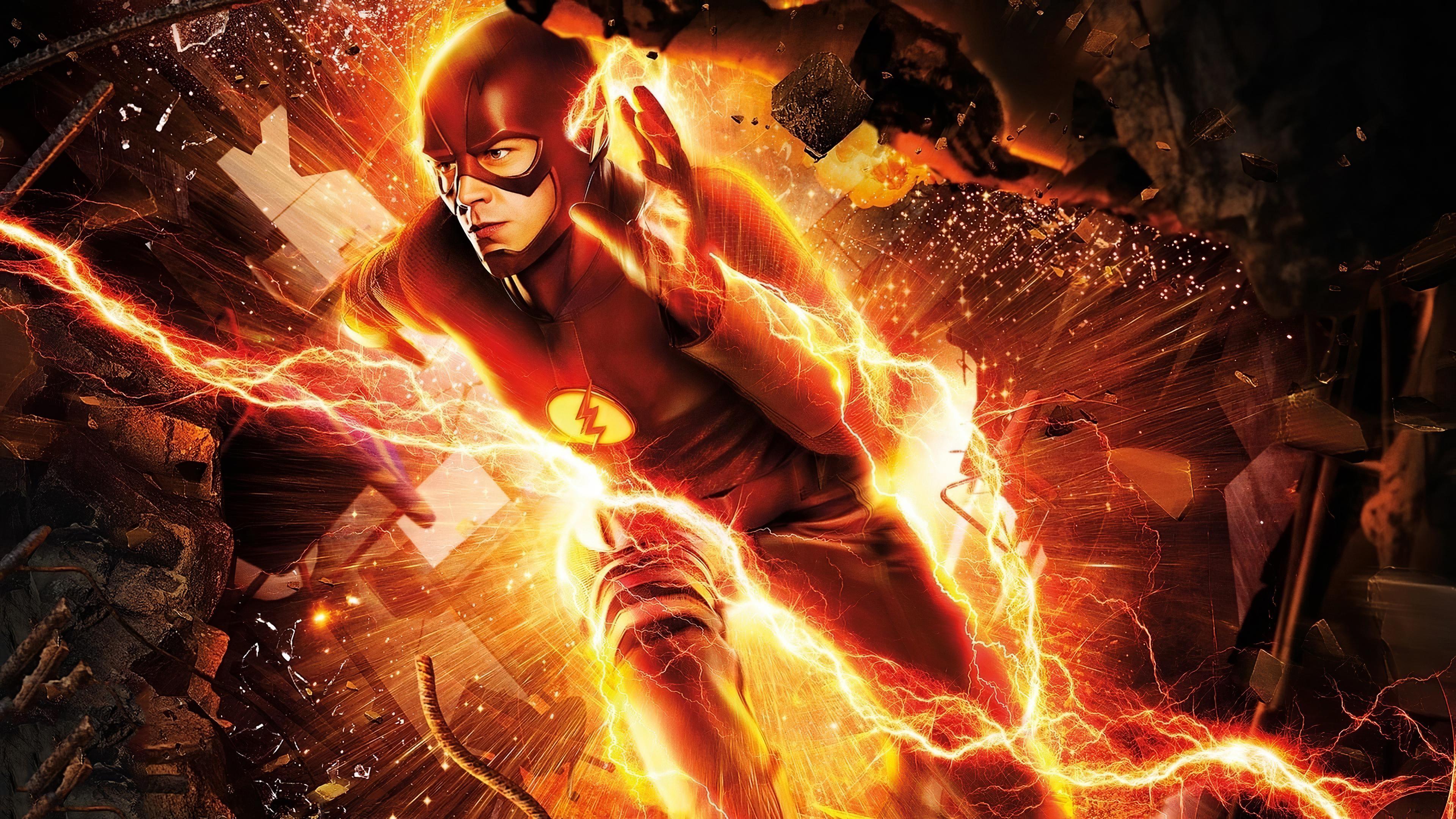 3840x2160 Grant Gustin Flash 4k, HD Tv Shows, 4k Wallpaper, Image, Background, Photo and Picture
