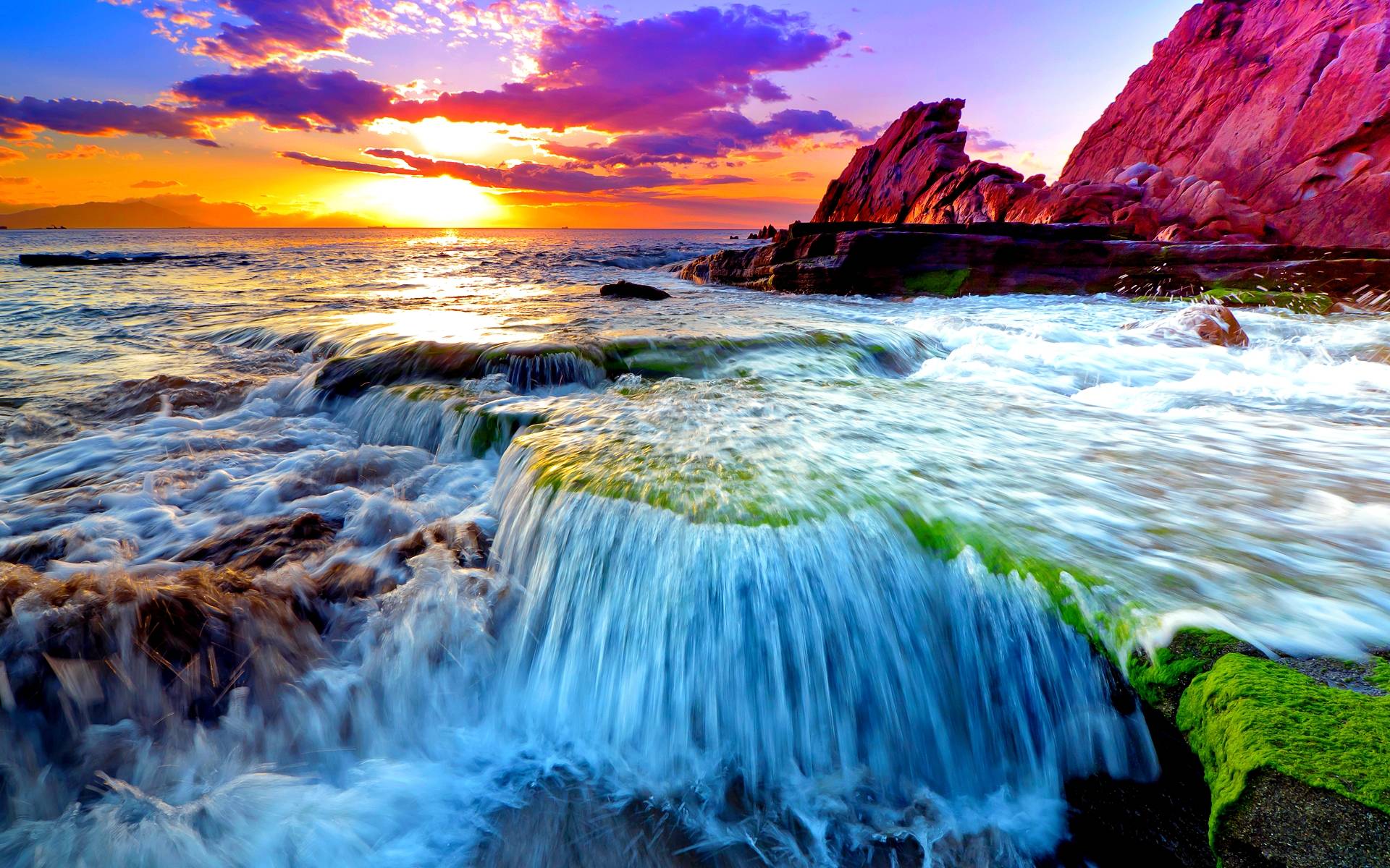 1920x1200 Free download Ocean Scene Wallpaper [1920x1200] for your Desktop, Mobile & Tablet. Explore Ocean Desktop Background Free. Free Ocean Wallpaper, Free Ocean Wallpaper, Ocean Wallpaper Free