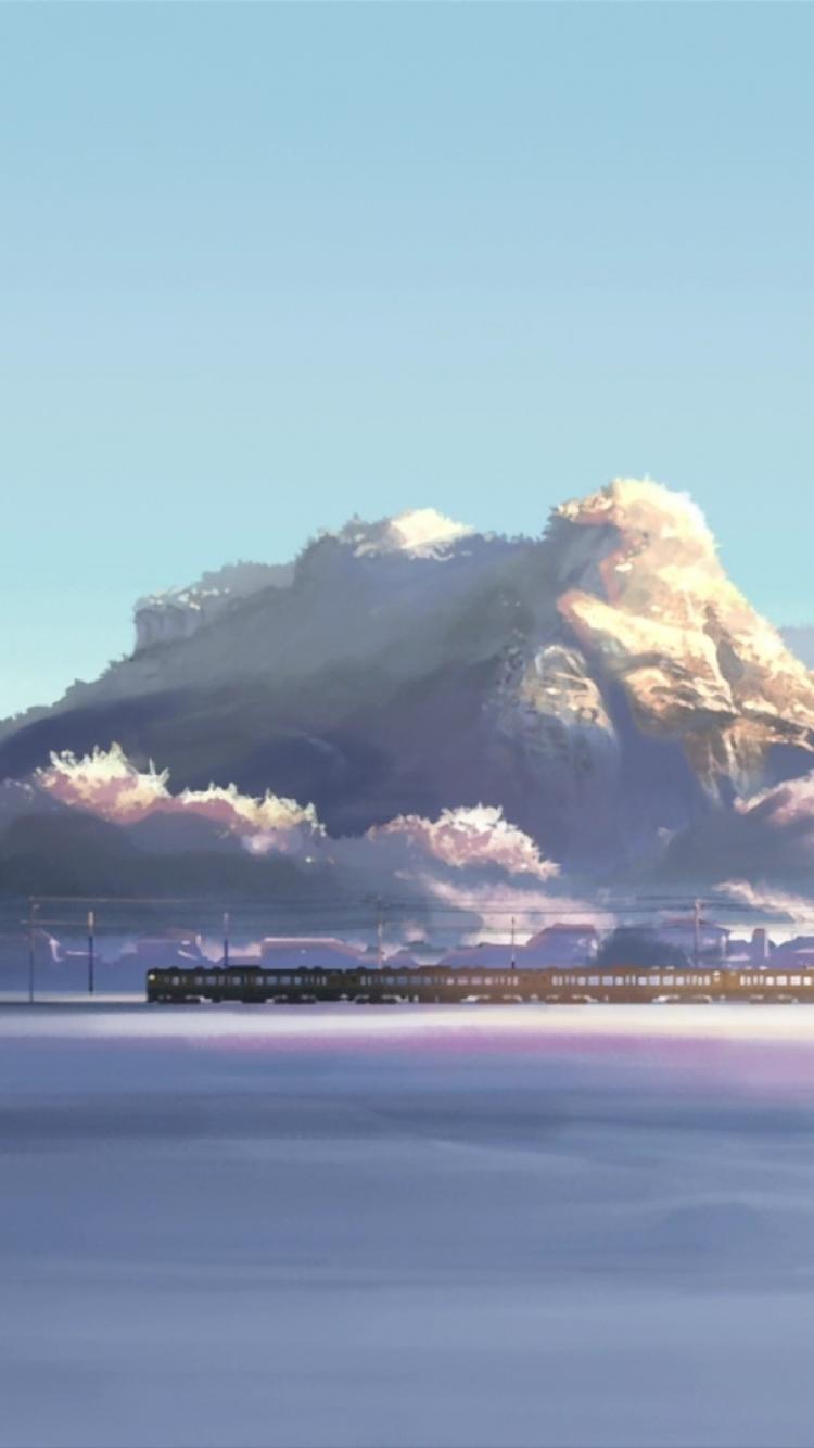 750x1334 Anime 5 Centimeters Per Second