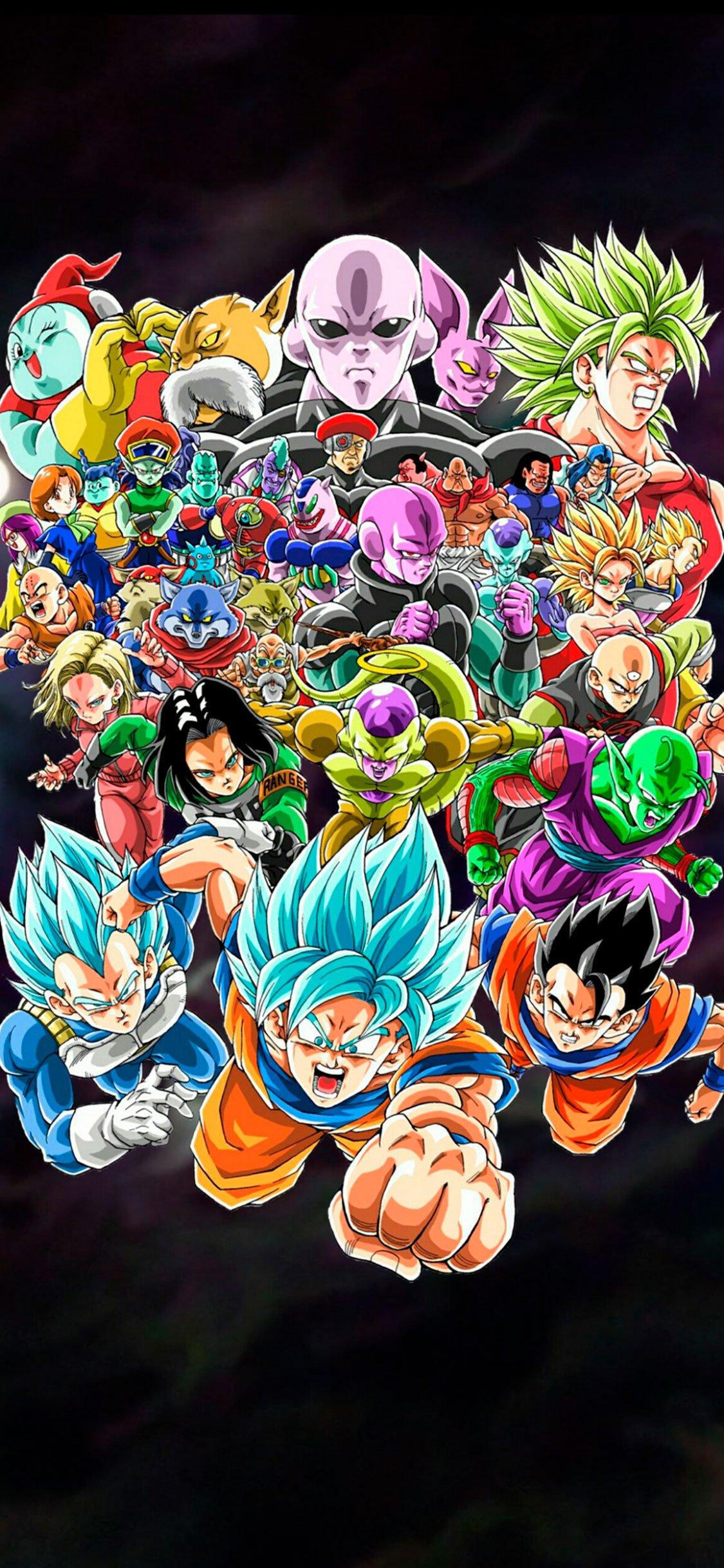 1125x2436 Lock Screen Dragon Ball Wallpaper Phone HD Wallpaper