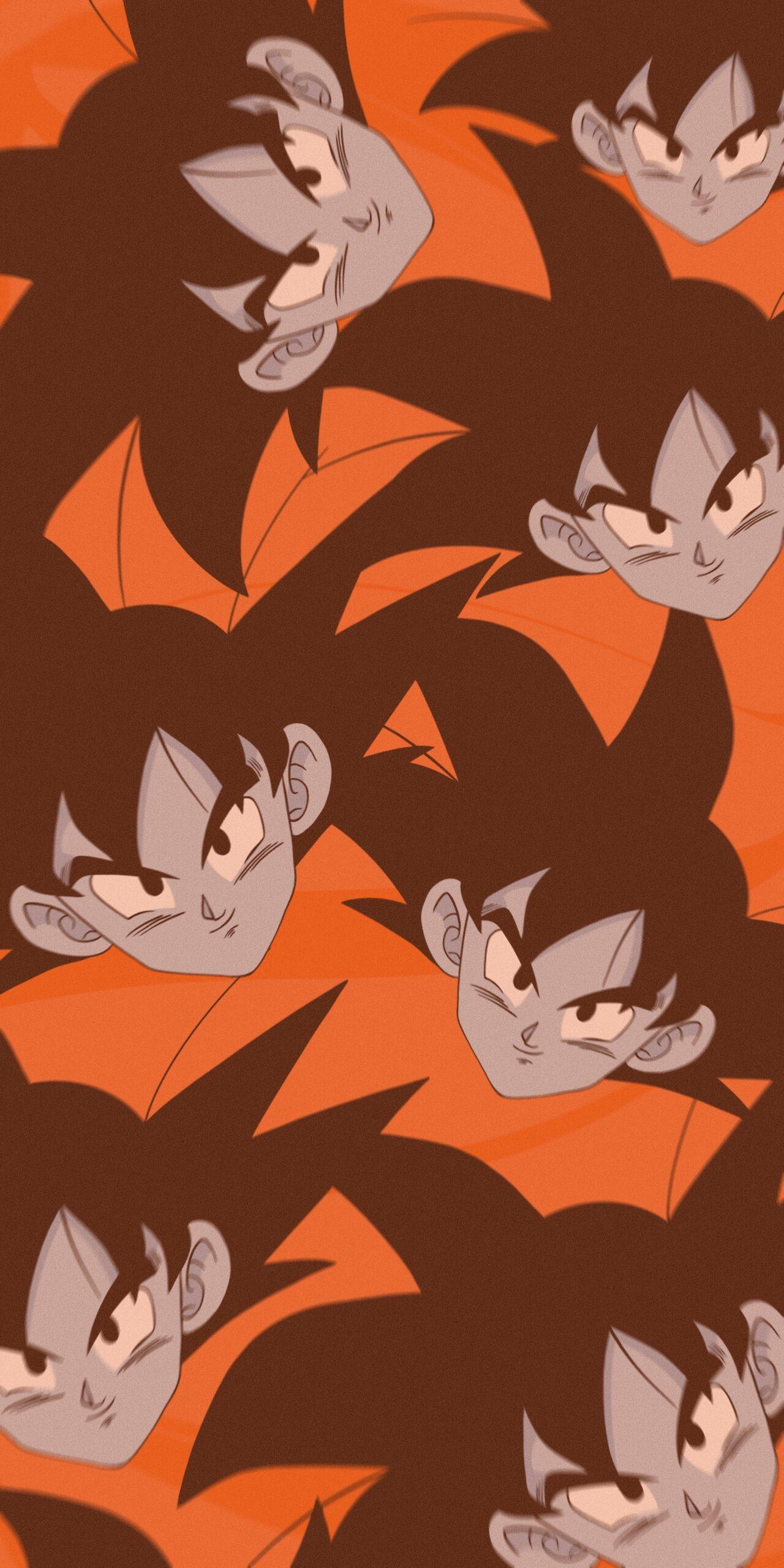 1280x2560 Dragon Ball Z Goku Orange Wallpaper