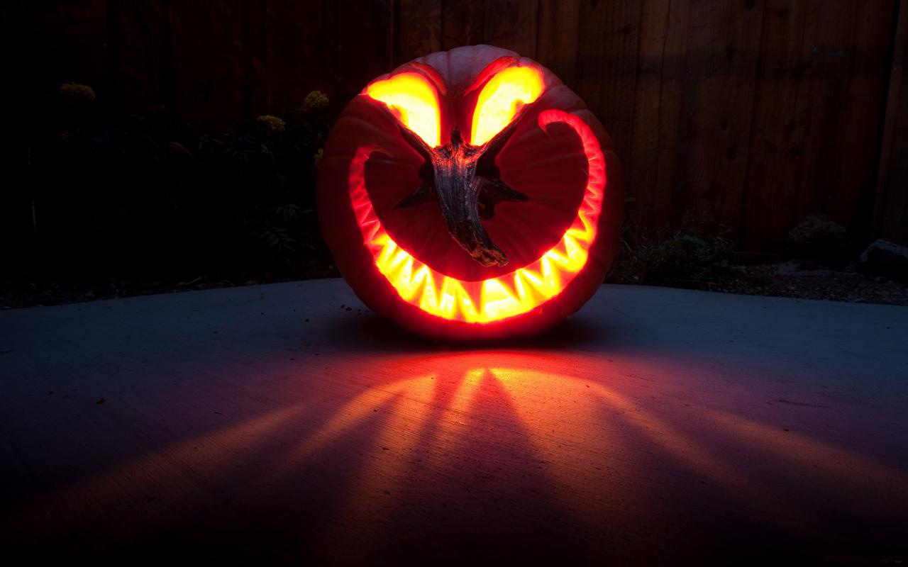 1280x800 Photos Smile Pumpkin Halloween Holidays