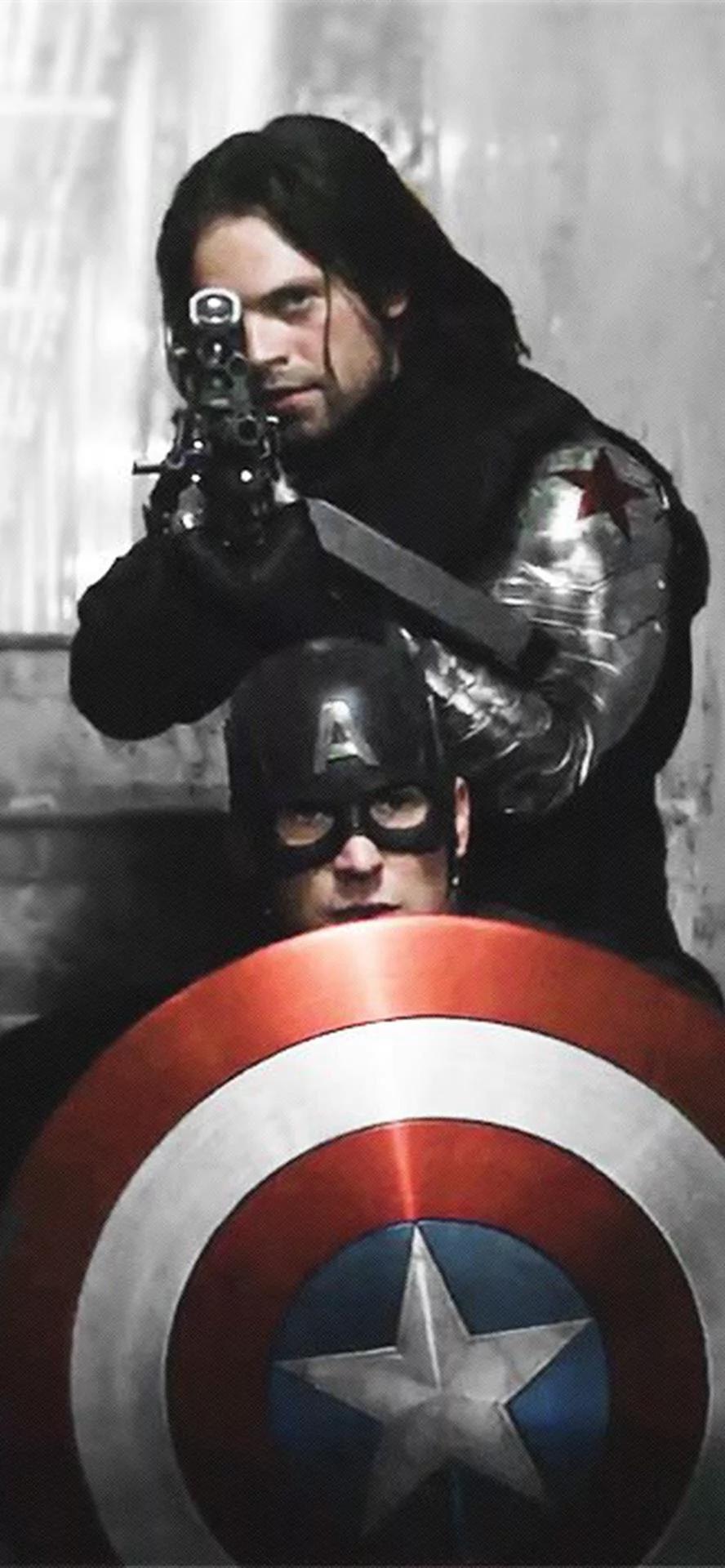 888x1920 Anvenger Wallpaper: Winter Soldier Wallpaprs For Phone