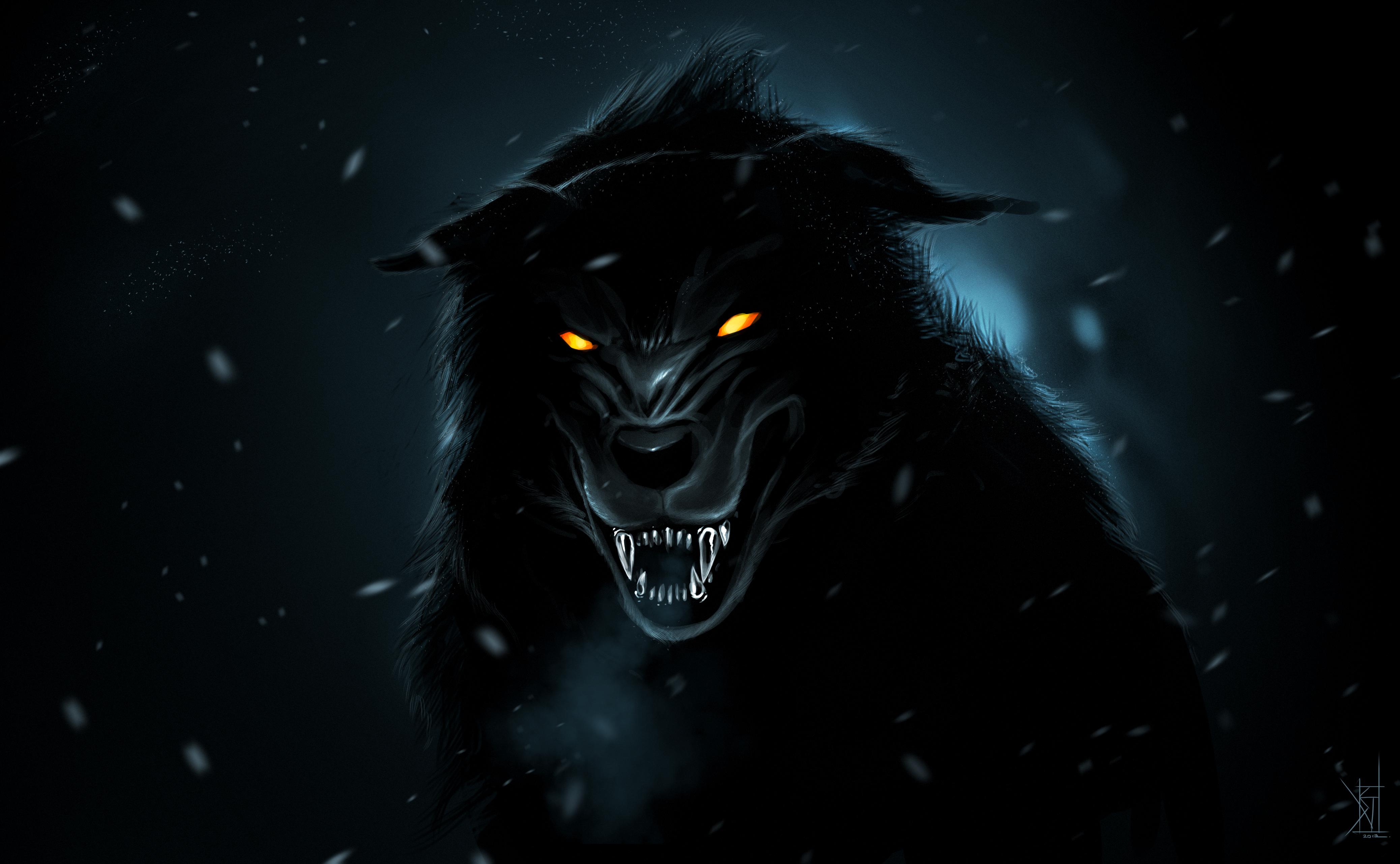 Black Wolf with Red Eyes Wallpapers Top Free Black Wolf with Red Eyes