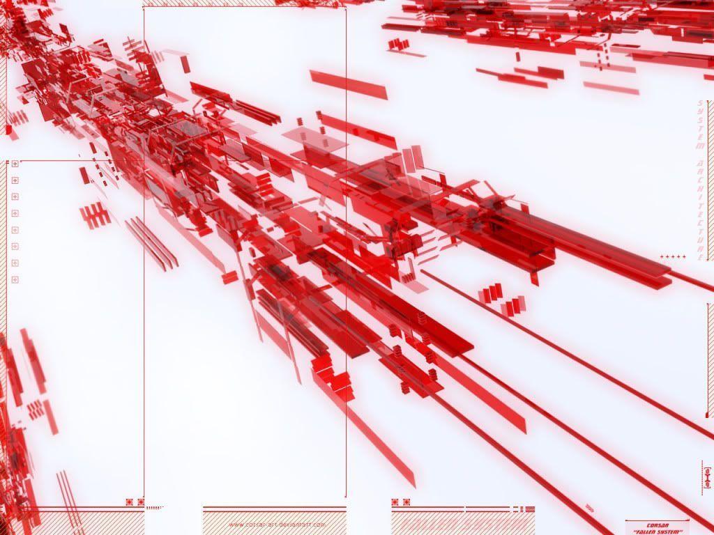 1024x768 White and red wallpaper