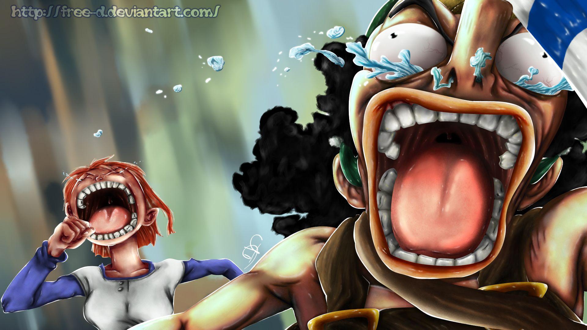 Usopp One Piece Wallpaper for Phone by BagusTriCahyono on DeviantArt