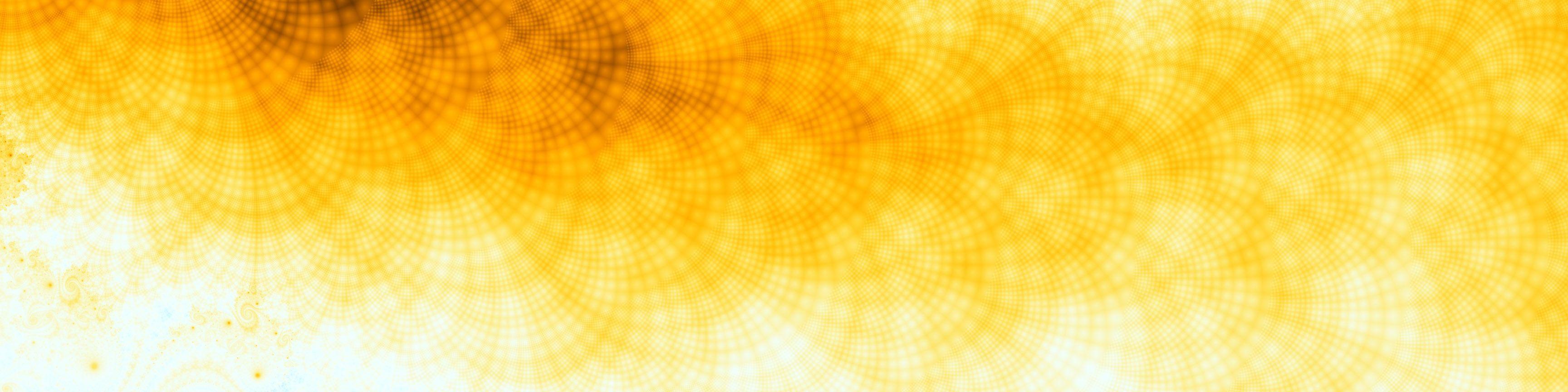 3456x864 Yellow and white wallpaper