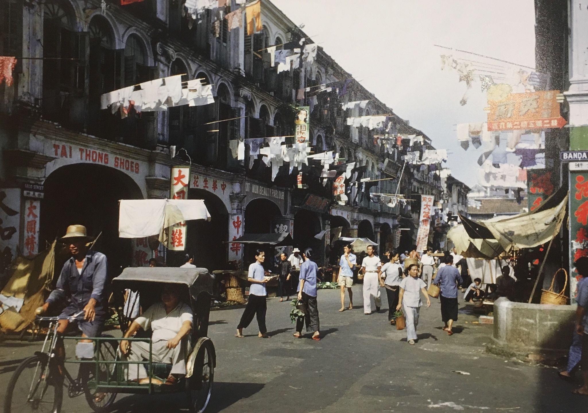 2048x1437 Sago Street in the 1950s. Singapore photo, History of singapore, Chinatown