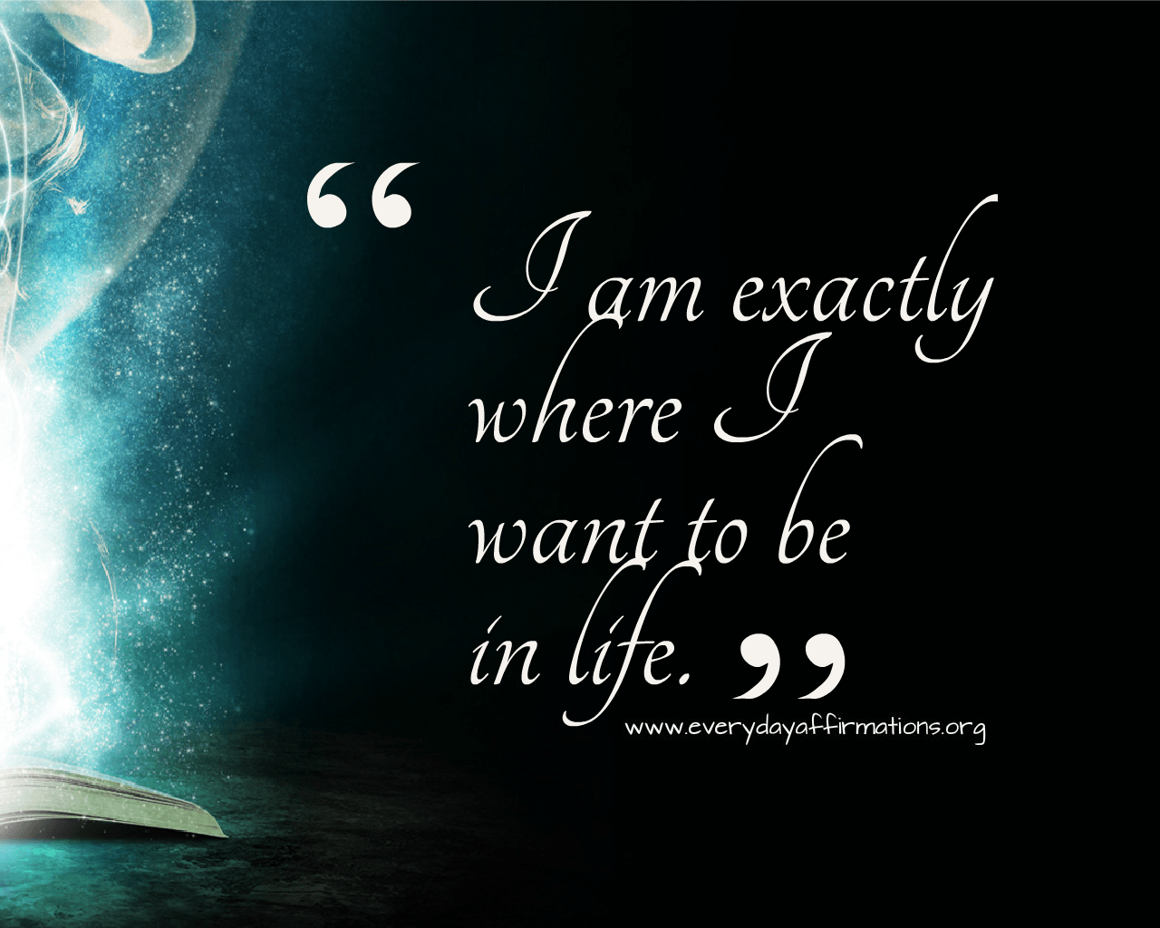 1280x1024 Positive Affirmations Wallpaper