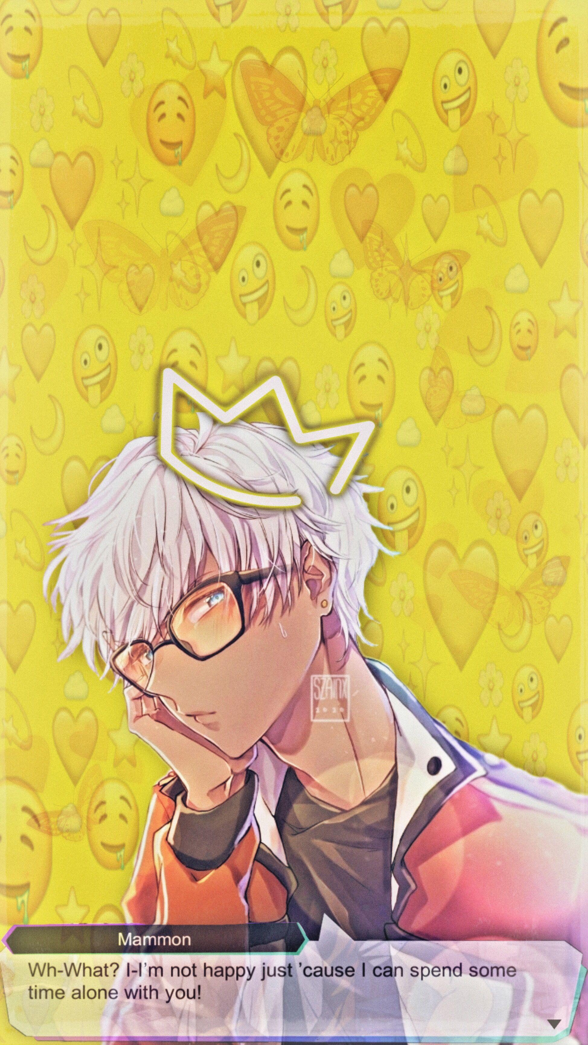 1948x3463 Obey Me Mammon Wallpaper