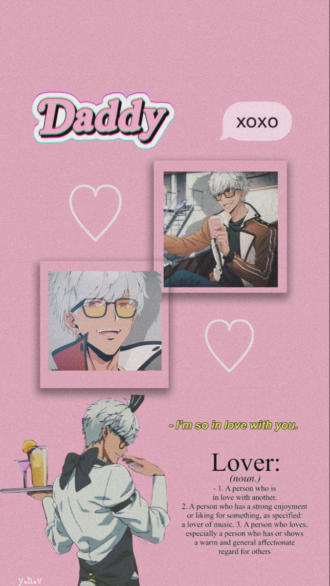 675x1200 Mammon obey me wallpaper♥︎. Pink wallpaper anime, Obey me!, Obey art