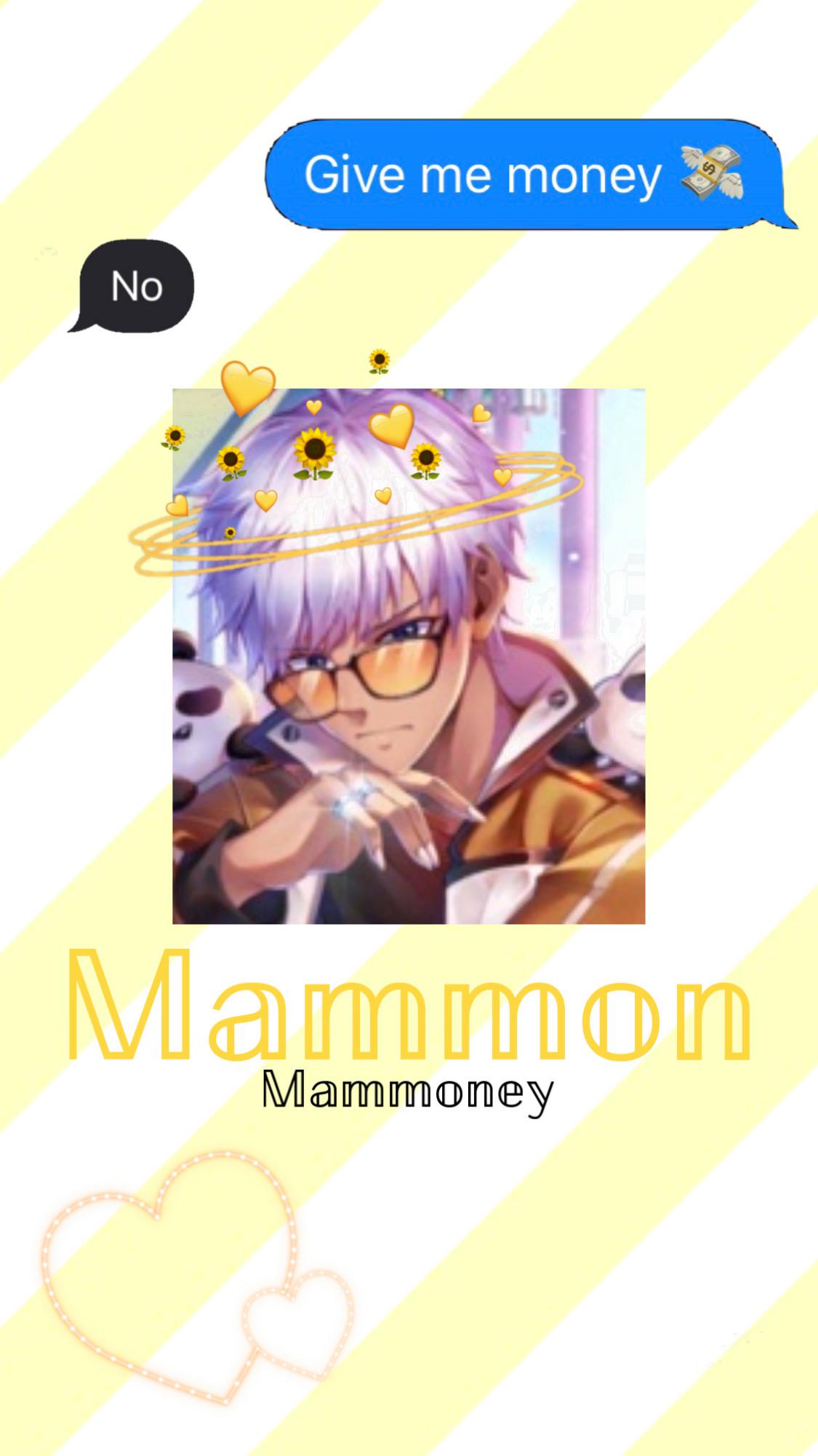 1125x2001 Obey Me Mammon Wallpaper