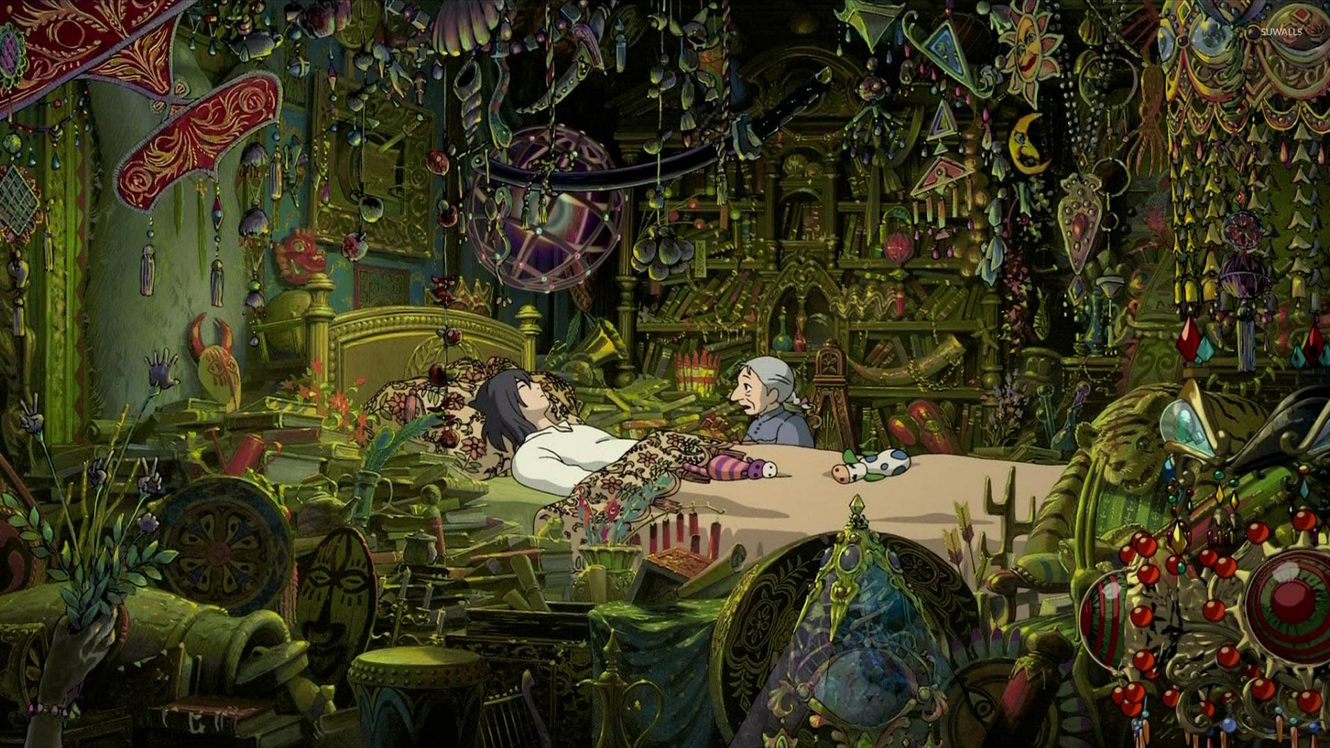 1920x1080 Miyazaki Howl's Moving Castle