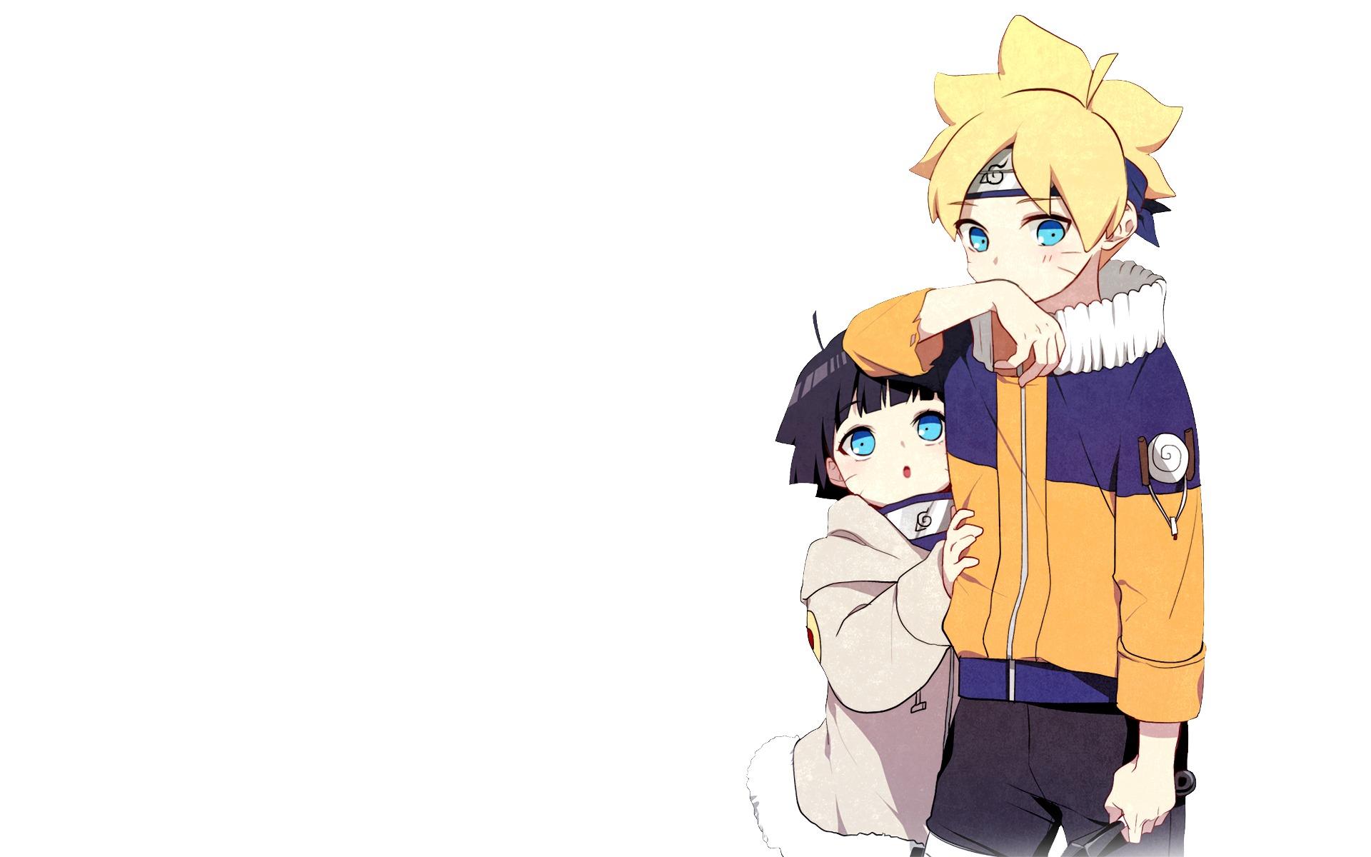 1920x1200 Download wallpaper from anime Boruto with tags: Boruto Uzumaki, Lock screen, Himawari Uzumaki