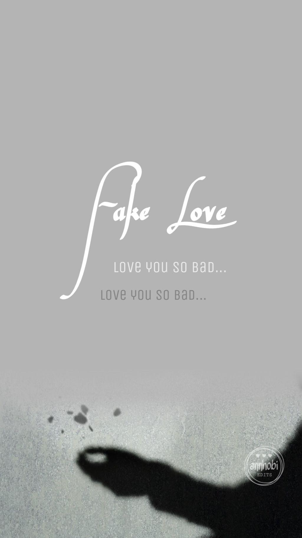 1024x1822 Fake Love Wallpaper 3 Love Wallpaper Bts