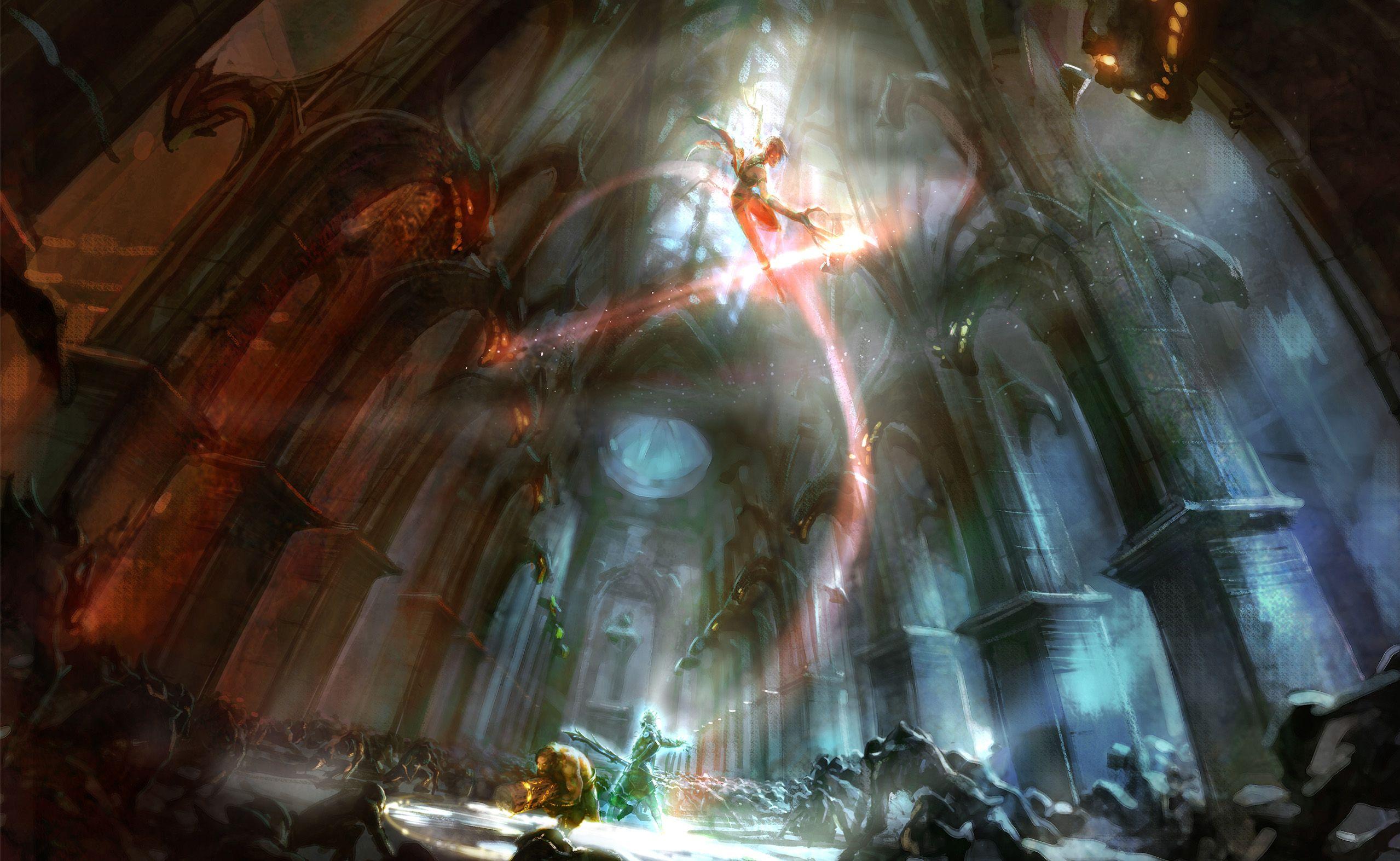 2558x1573 Sorcerer HD Wallpaper