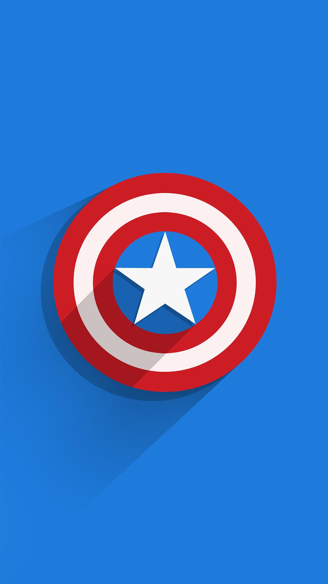 1080x1920 Captain America Shield iPhone