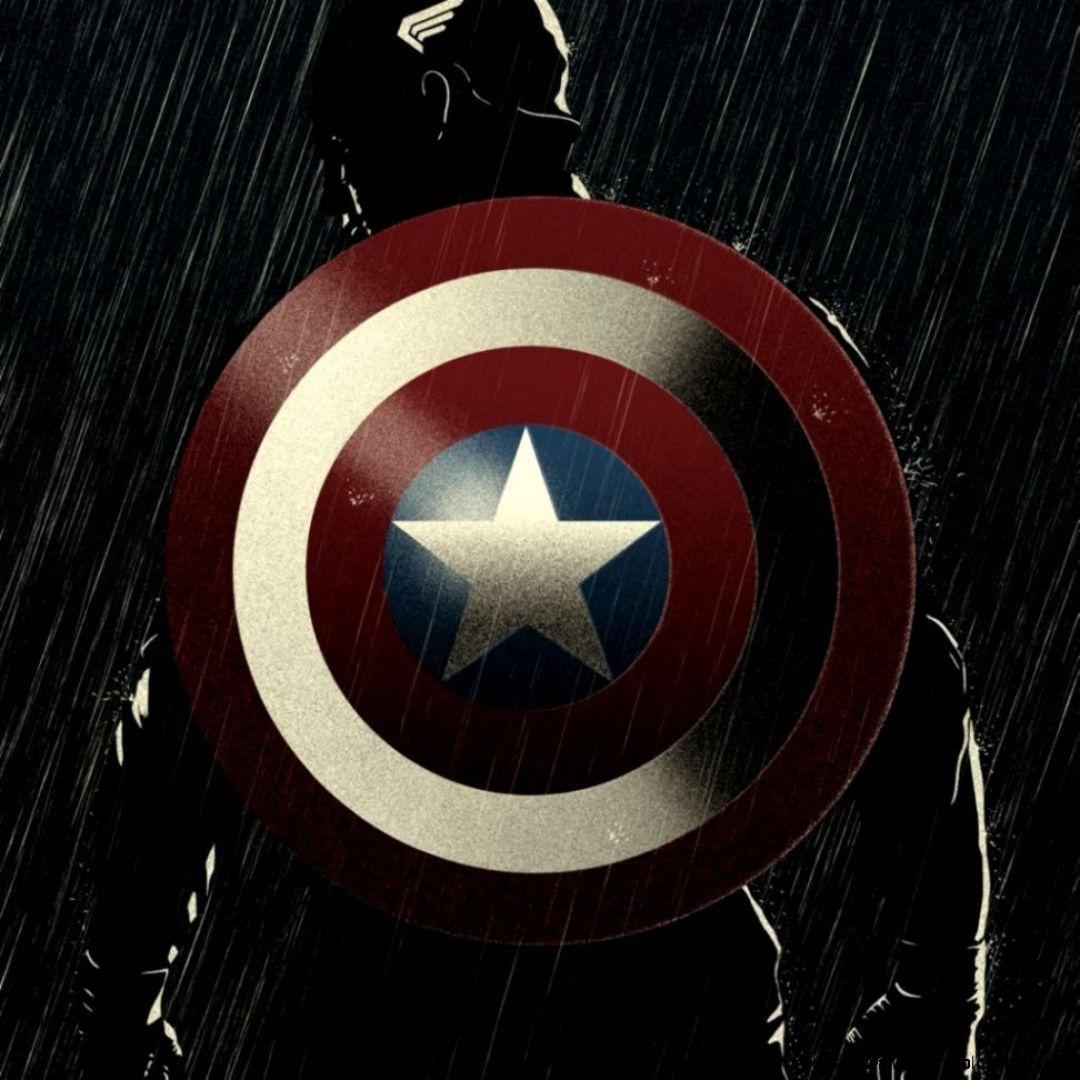 1080x1080 Captain America Shield Wallpaper (48) / iPhone HD Wallpaper Background Download HD Wallpaper (Desktop Background / Android / iPhone) (1080p, 4k) (1080x1080) (2021)