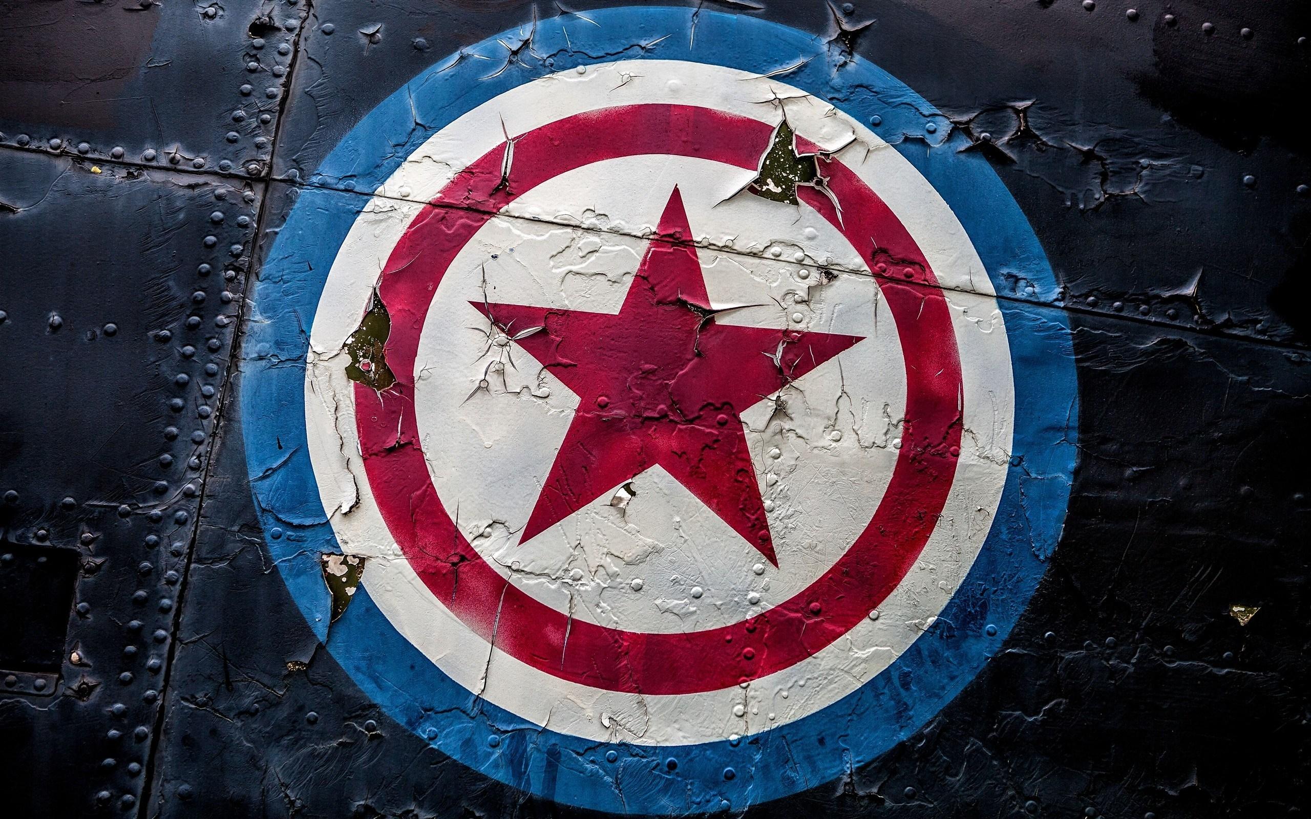 2560x1600 Captain America Shield Logo Art wallpaperx1600