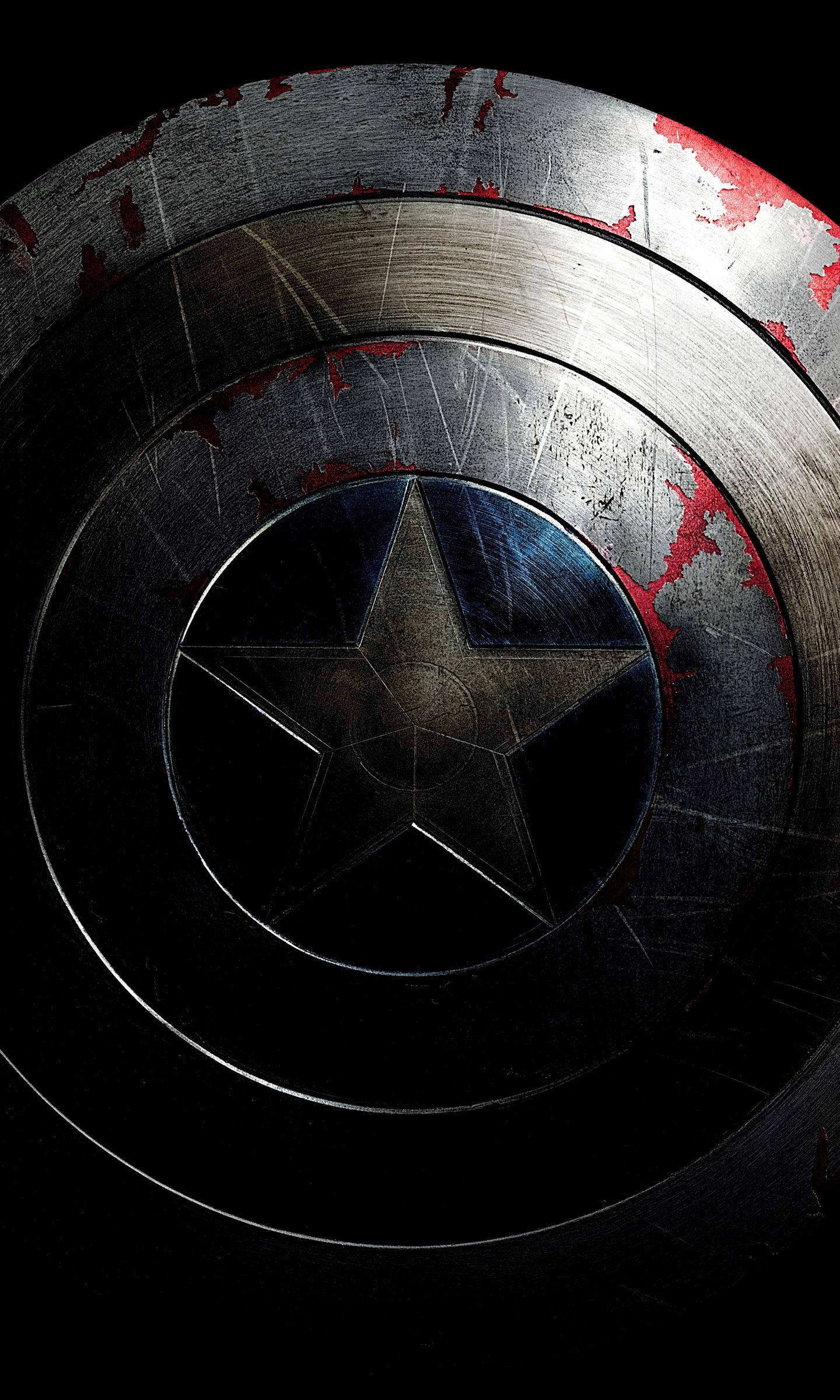 1440x2400 Download 1440x2560 wallpaper captain america, shield, superhero, dark, qhd samsung galaxy s s edge, note, lg g 1440x2560 HD image, background, 3792
