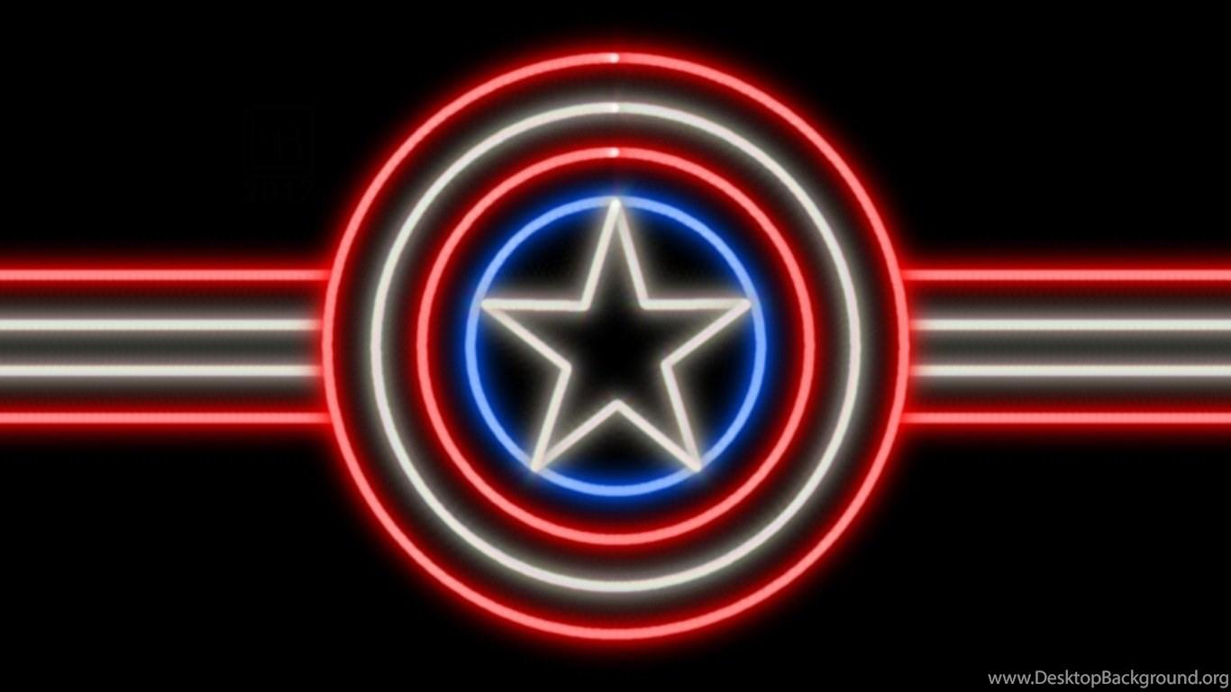 1366x768 Wallpaper Captain America 'Shield' Logo By Kalangozilla On. Desktop Background
