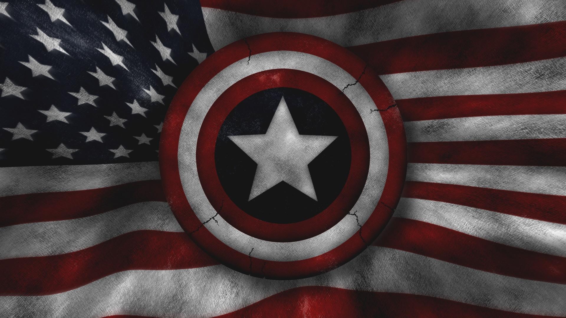 1920x1080 Captain America Logo Wallpaper_0 HD Wallpaper