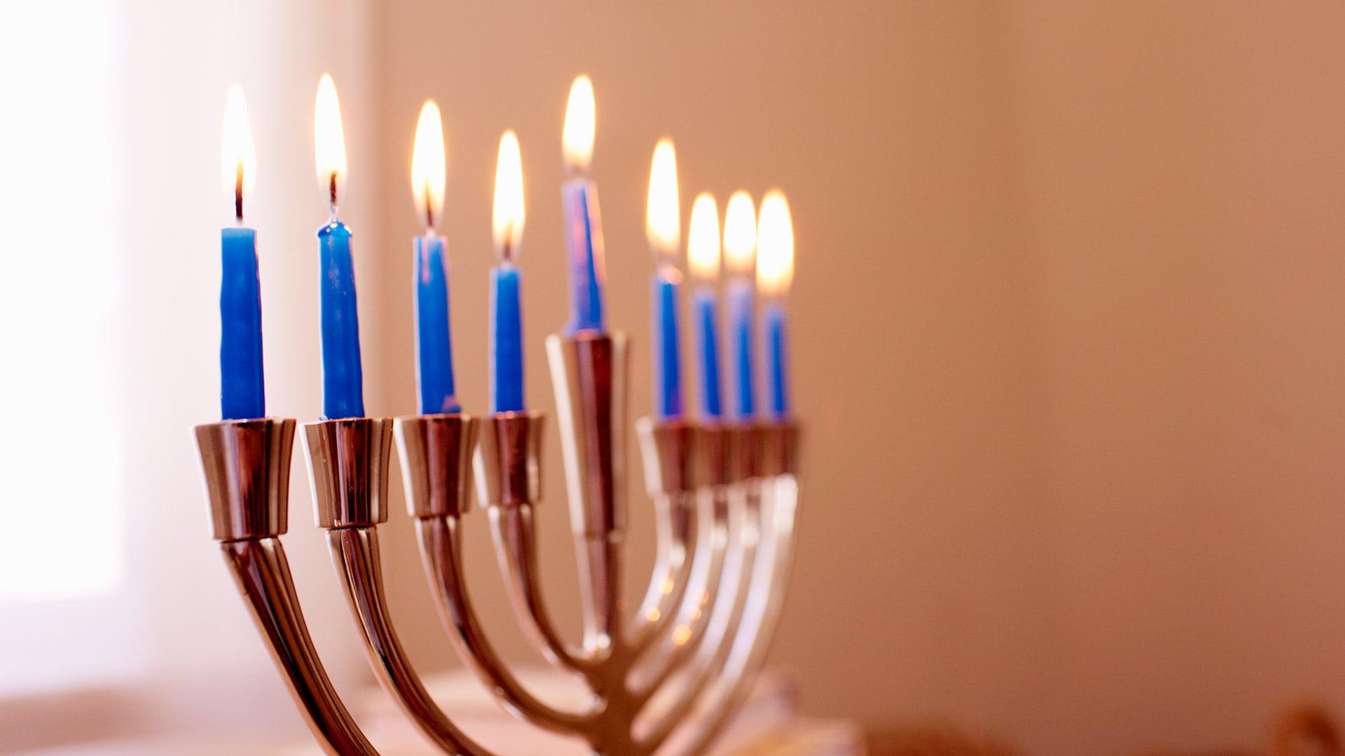 1920x1080 Menorah Zoom Background. These Hanukkah Zoom Background Will Make Your Virtual Celebrations Extraspecial. Tech Photo 16