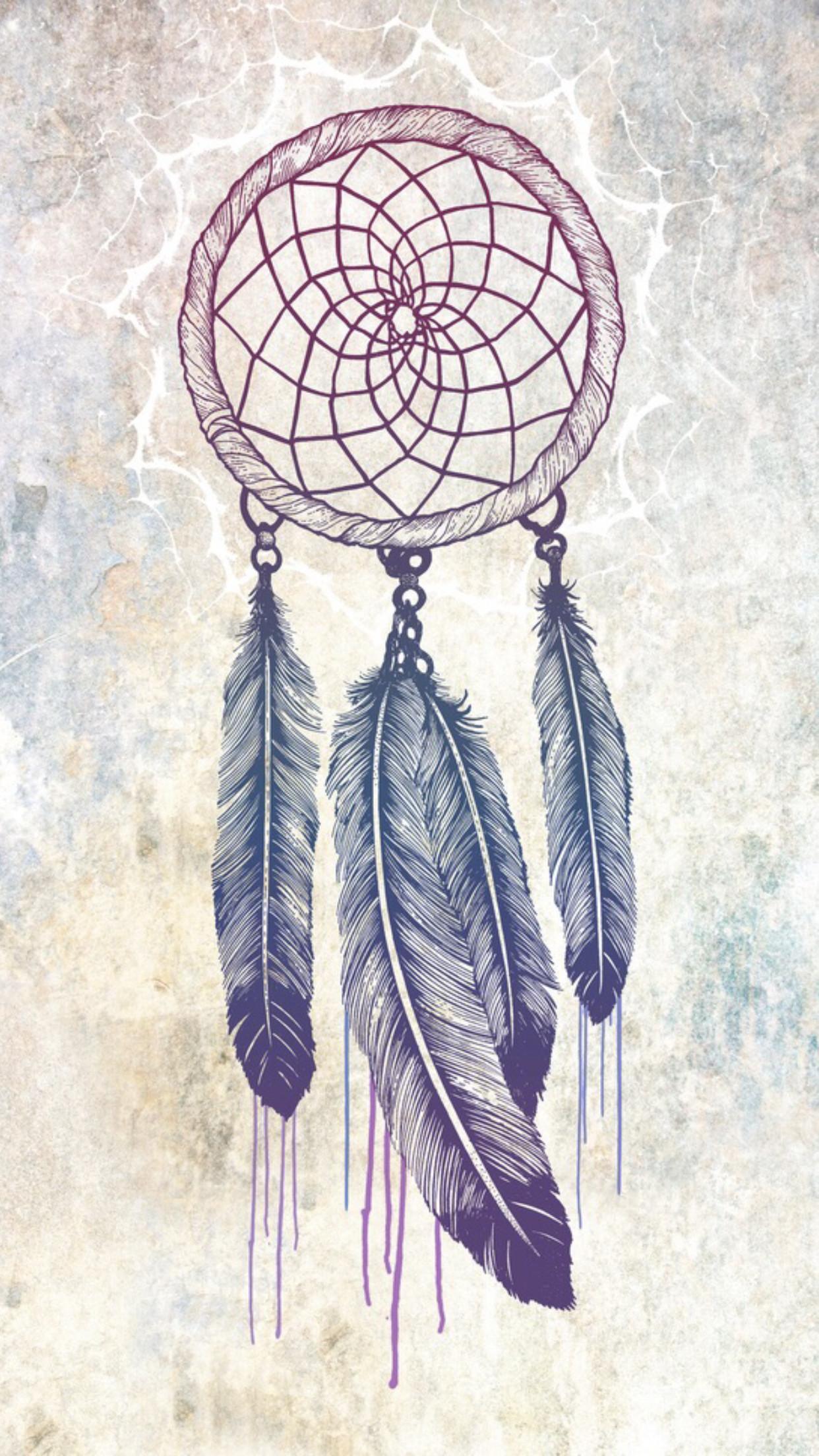 1242x2208 Dream Catcher Background