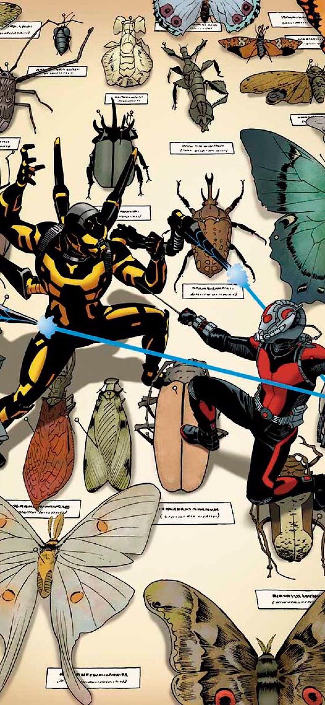 1125x2436 Ant Man Wallpaper