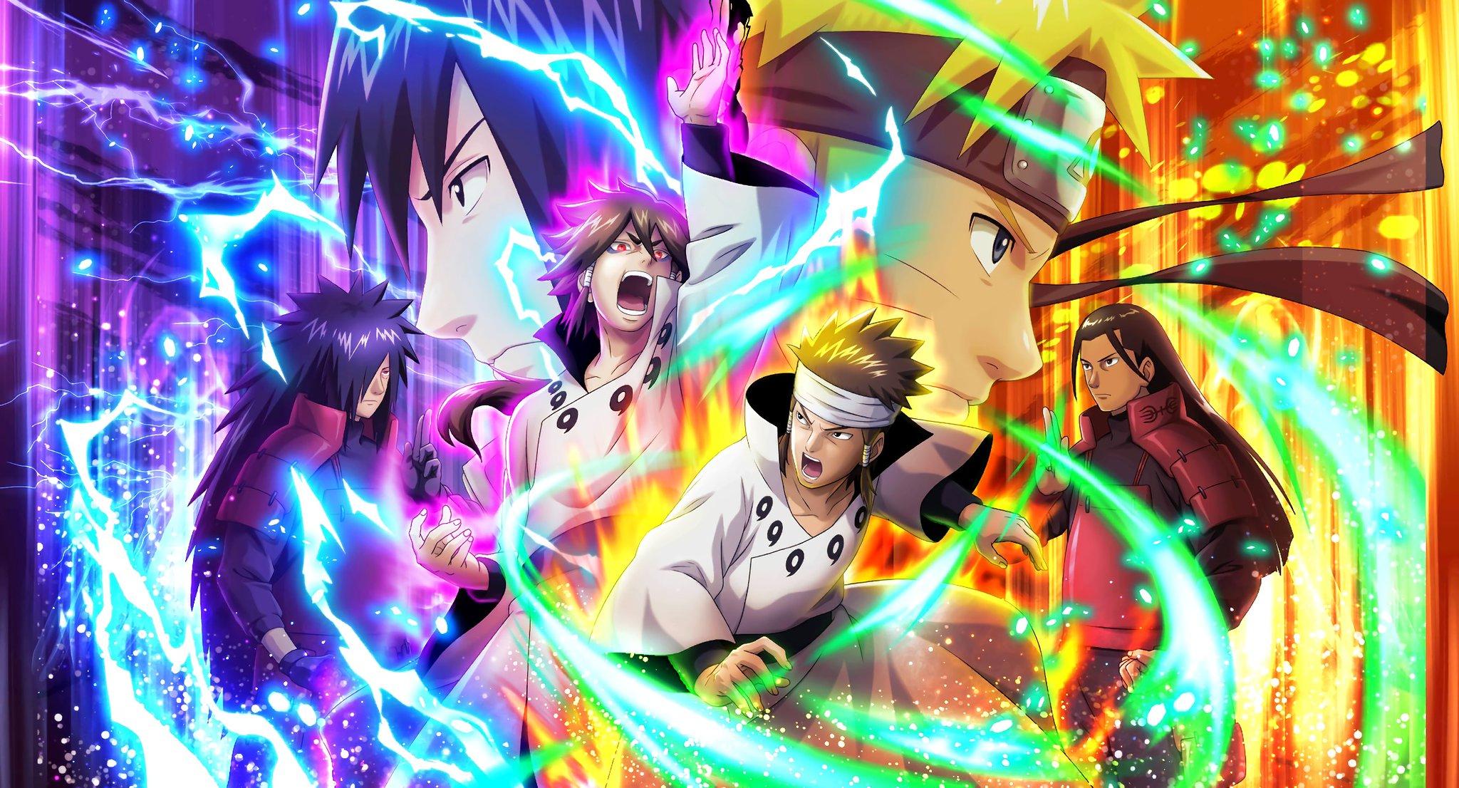 2048x1106 Maxiuchiha22 X Boruto Ninja Voltage UPDATE Asura Hashirama Naruto Madara Sasuke Wallpaper #忍ボル