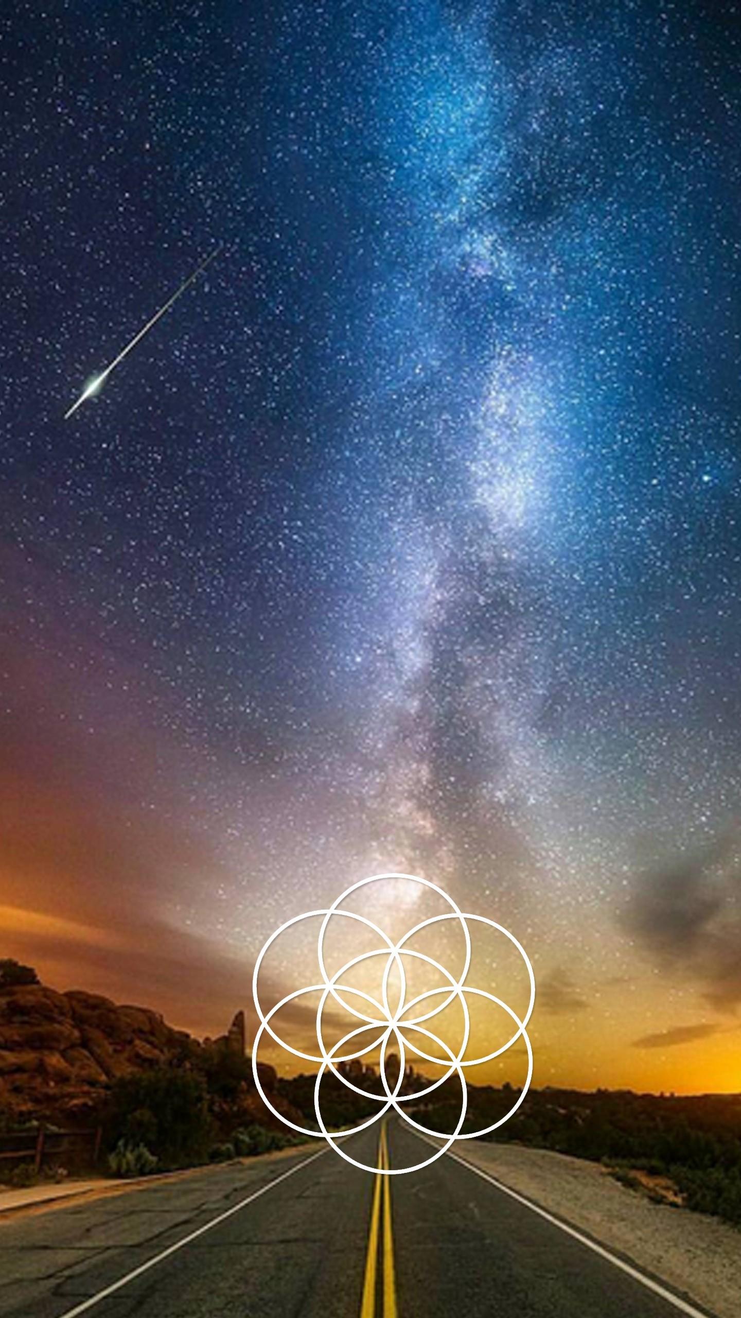 1440x2560 Flower Of Life Wallpaper