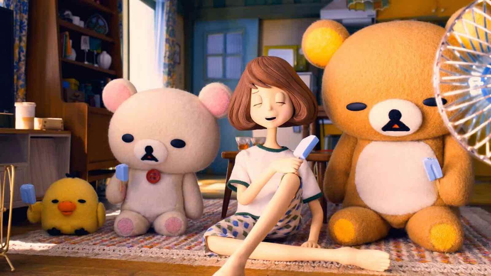1600x900 Rilakkuma and Kaoru': The most relaxing stop animation around