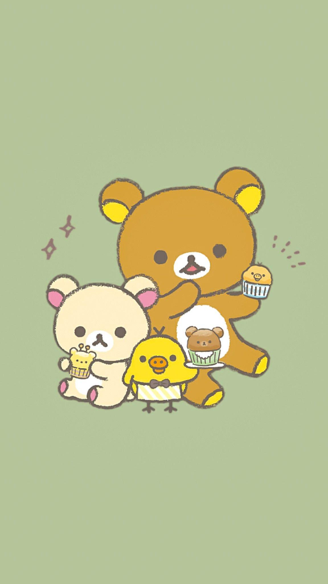 1152x2048 Rilakkuma Wallpaper