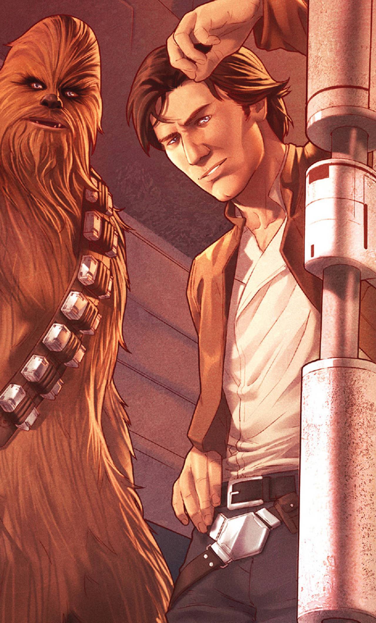 1280x2120 Star Wars Han Solo And Chewbacca iPhone 6 plus Wallpaper, HD Superheroes 4K Wallpaper, Image, Photo and Background