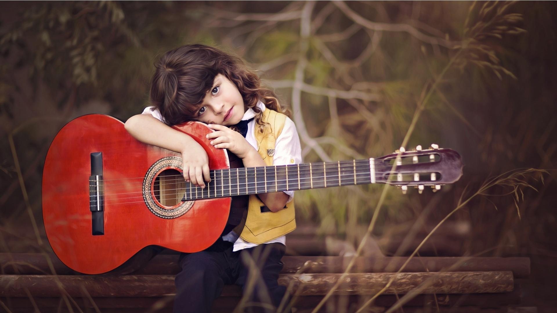 1920x1080 Hd Wallpaper Guitar Boy