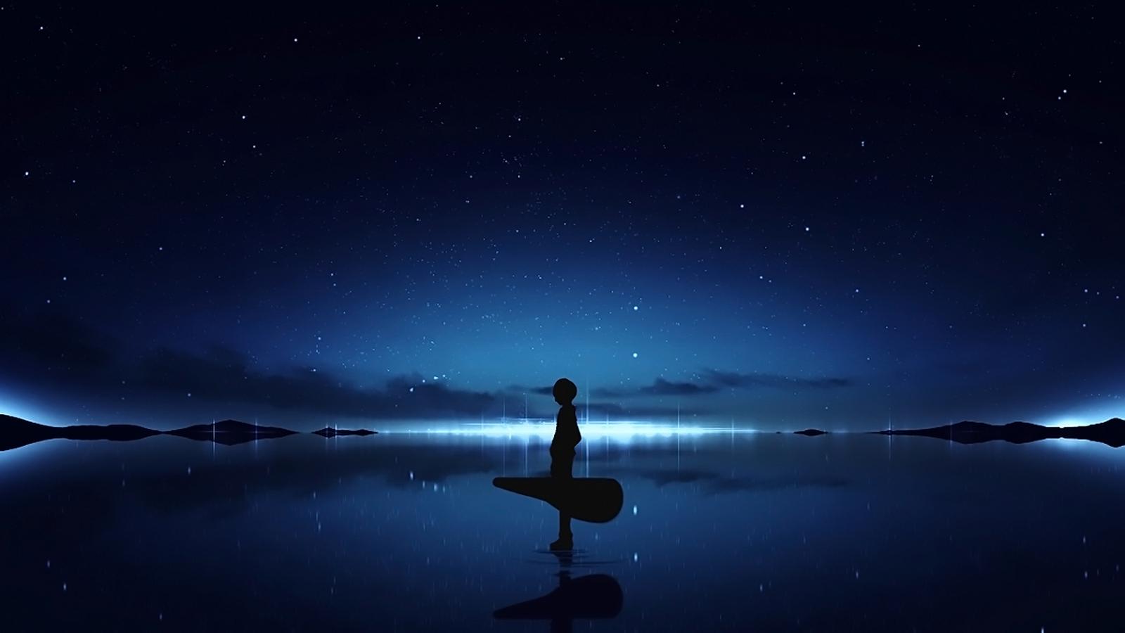 1600x900 Anime Boy With Guitar Fantasy Art 1600x900 Resolution HD 4k Wallpaper, Image, Background, Photo and Picture
