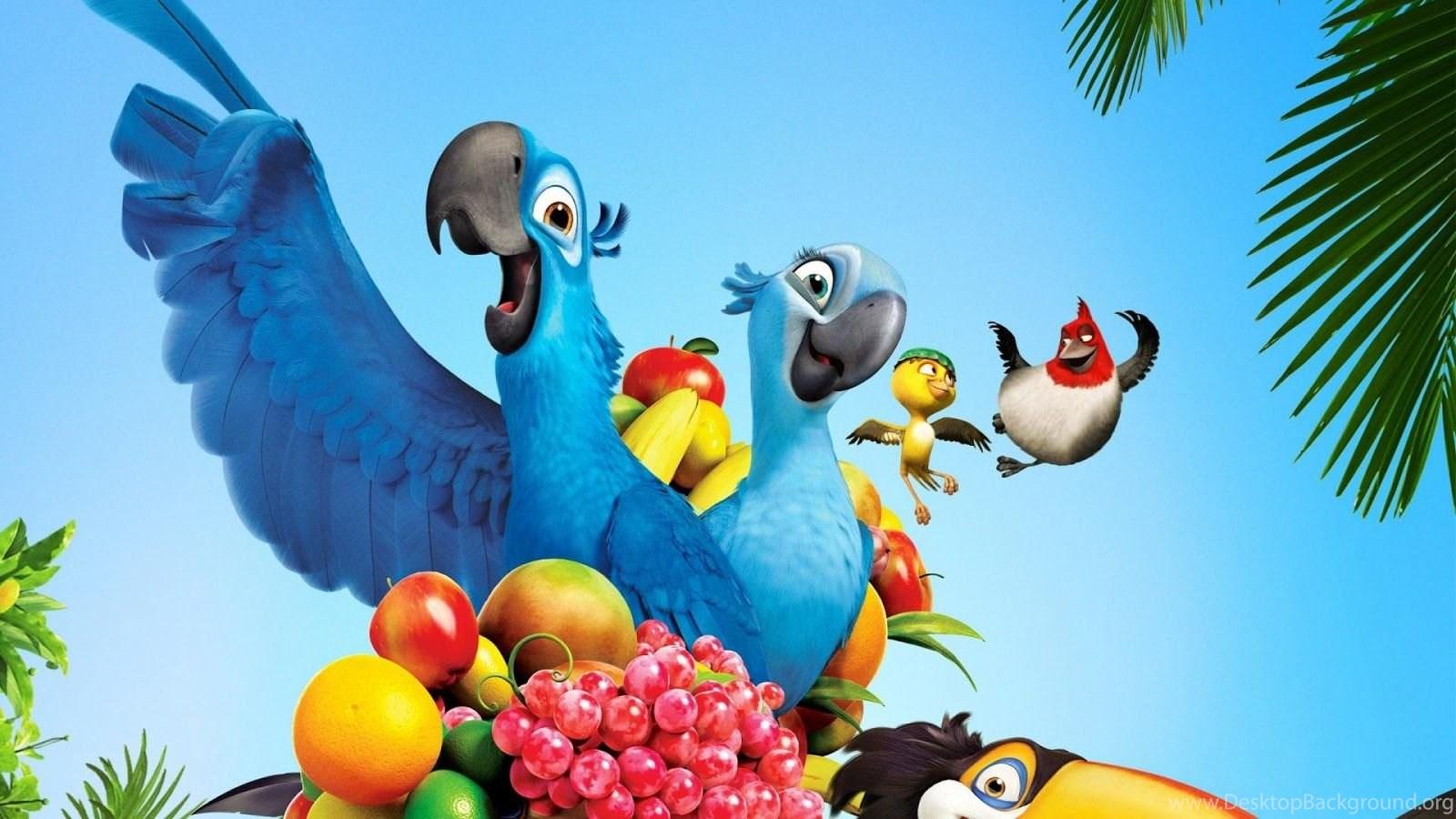 1600x900 Colorful Birds Cartoon Wallpaper Free HD Wallpaper Download. Desktop Background