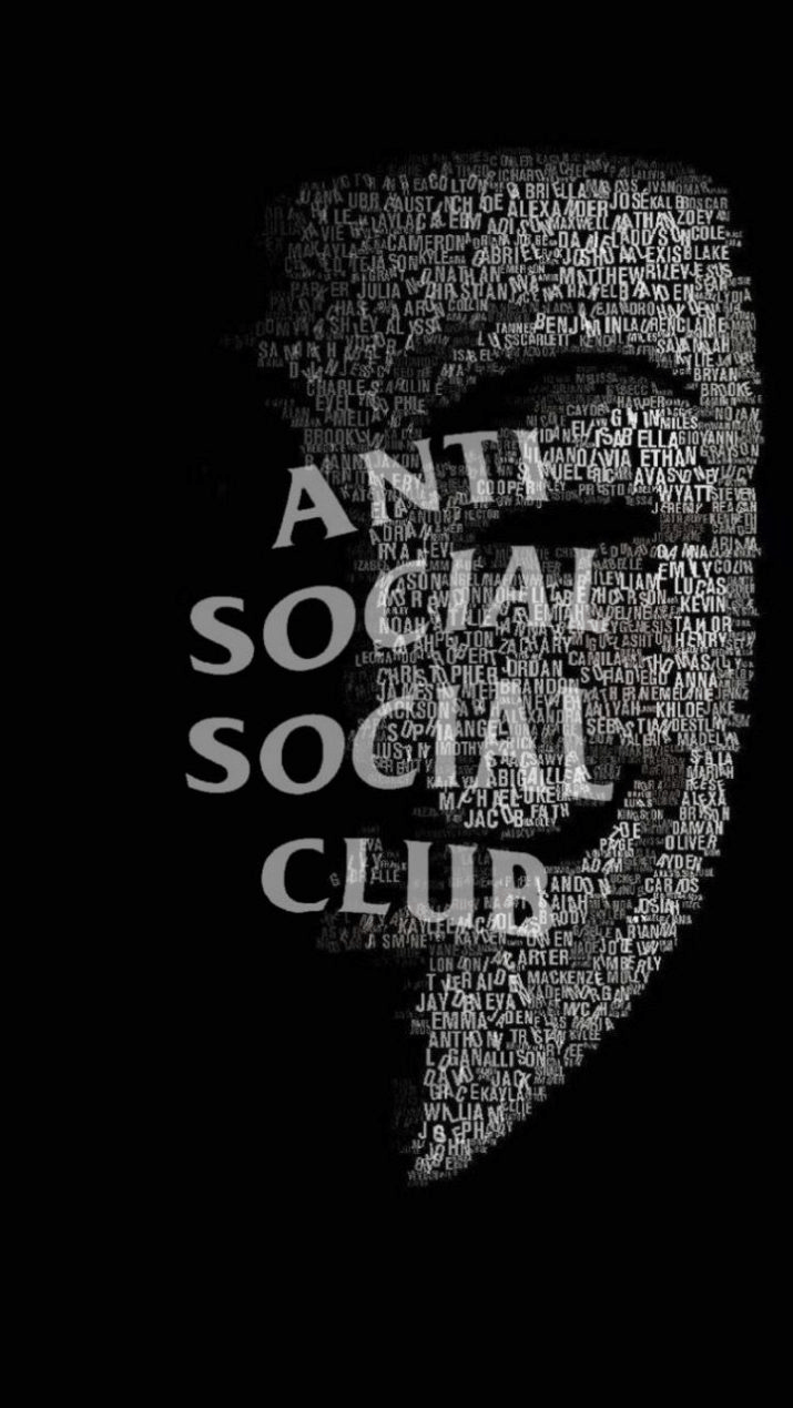 715x1269 Anti social social club wallpaper 1. Anti social, Anti social social club, Social club