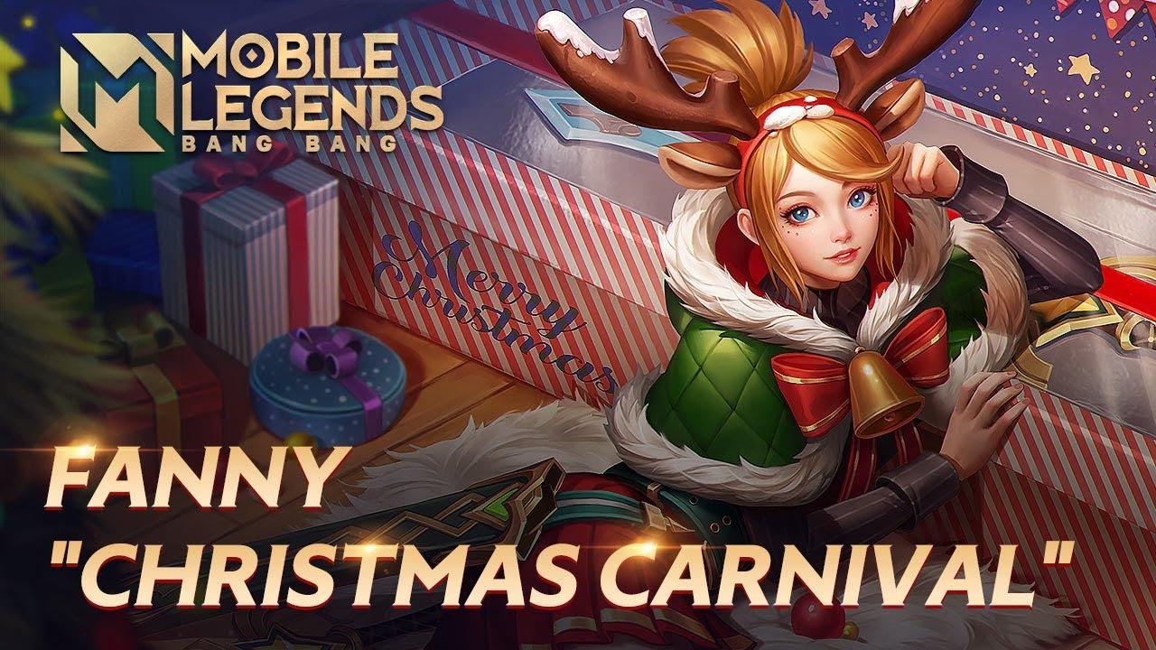 1280x720 FANNY New Skin. Christmas Carnival. Mobile Legends: Bang Bang