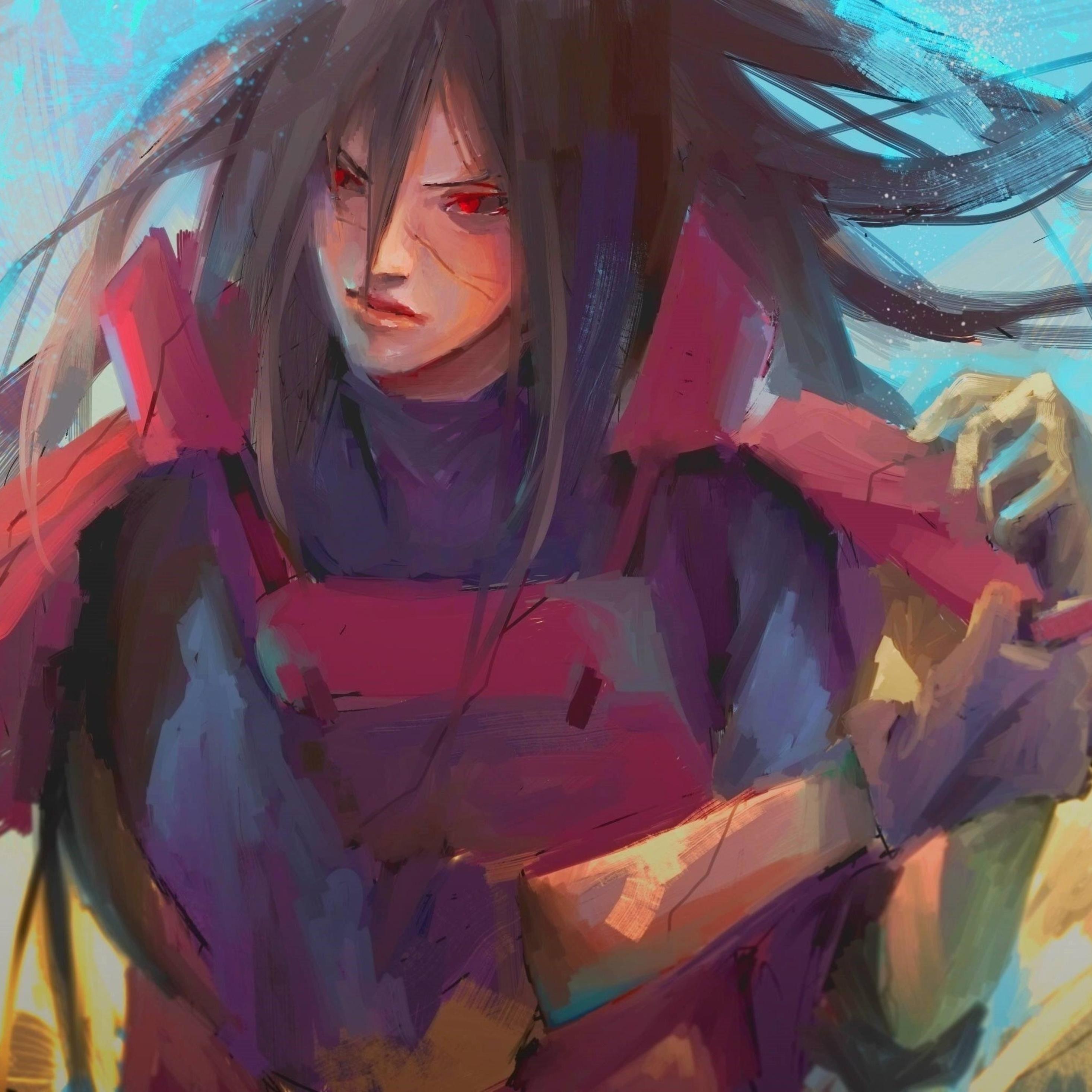 2932x2932 Madara Uchiha Naruto iPad Pro Retina Display HD 4k Wallpaper, Image, Background, Photo and Picture