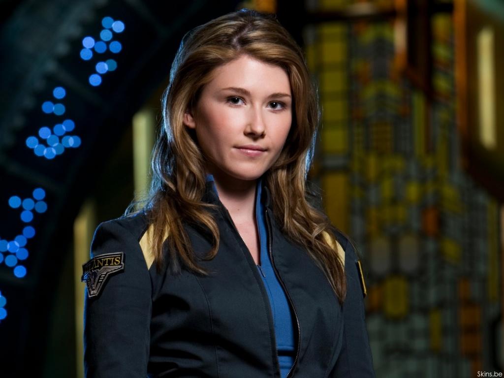 1024x768 Jewel Staite desktop wallpaper free download in widescreen & HD