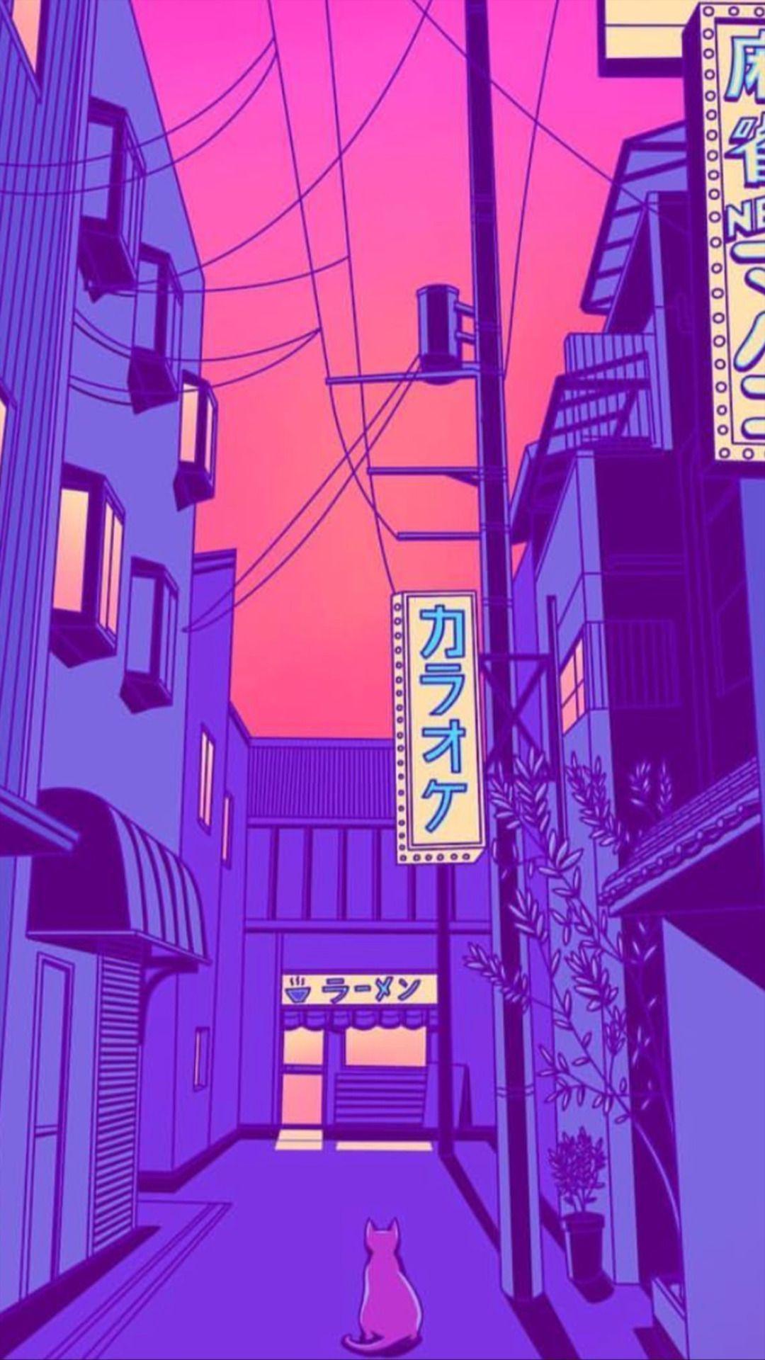 1080x1920 Japanese Cartoon iPhone Wallpaper