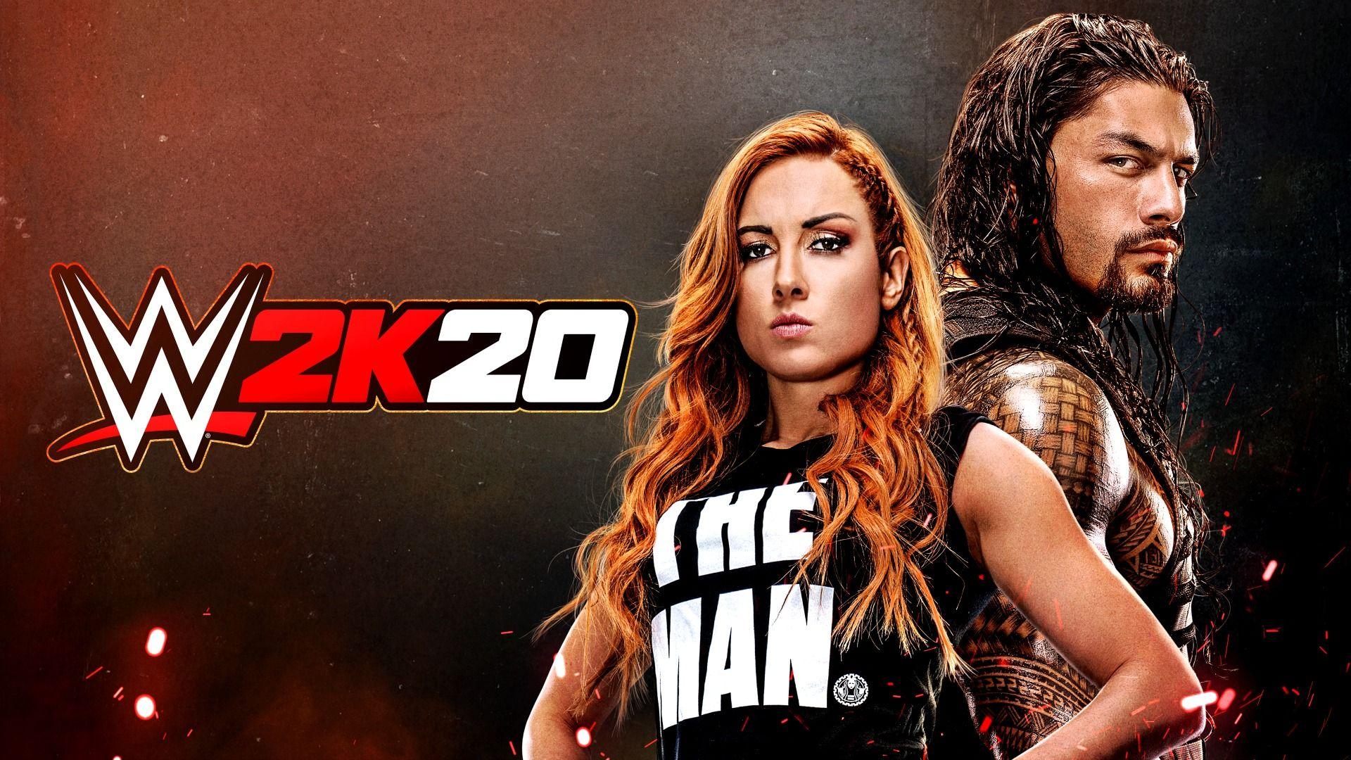 1920x1080 WWE 2K20 Cover Superstars Becky Lynch & Roman Reigns Usher In Franchise Firsts