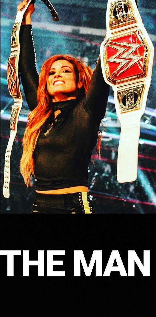 630x1280 Becky Lynch The Man wallpaper