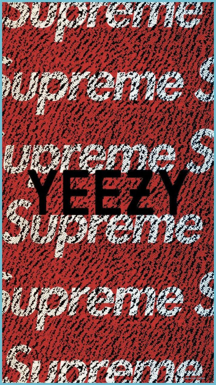 713x1269 Wallpaper #Supreme #Yeezy #adidas Adidas • Yeezy • Supreme Yeezy Wallpaper
