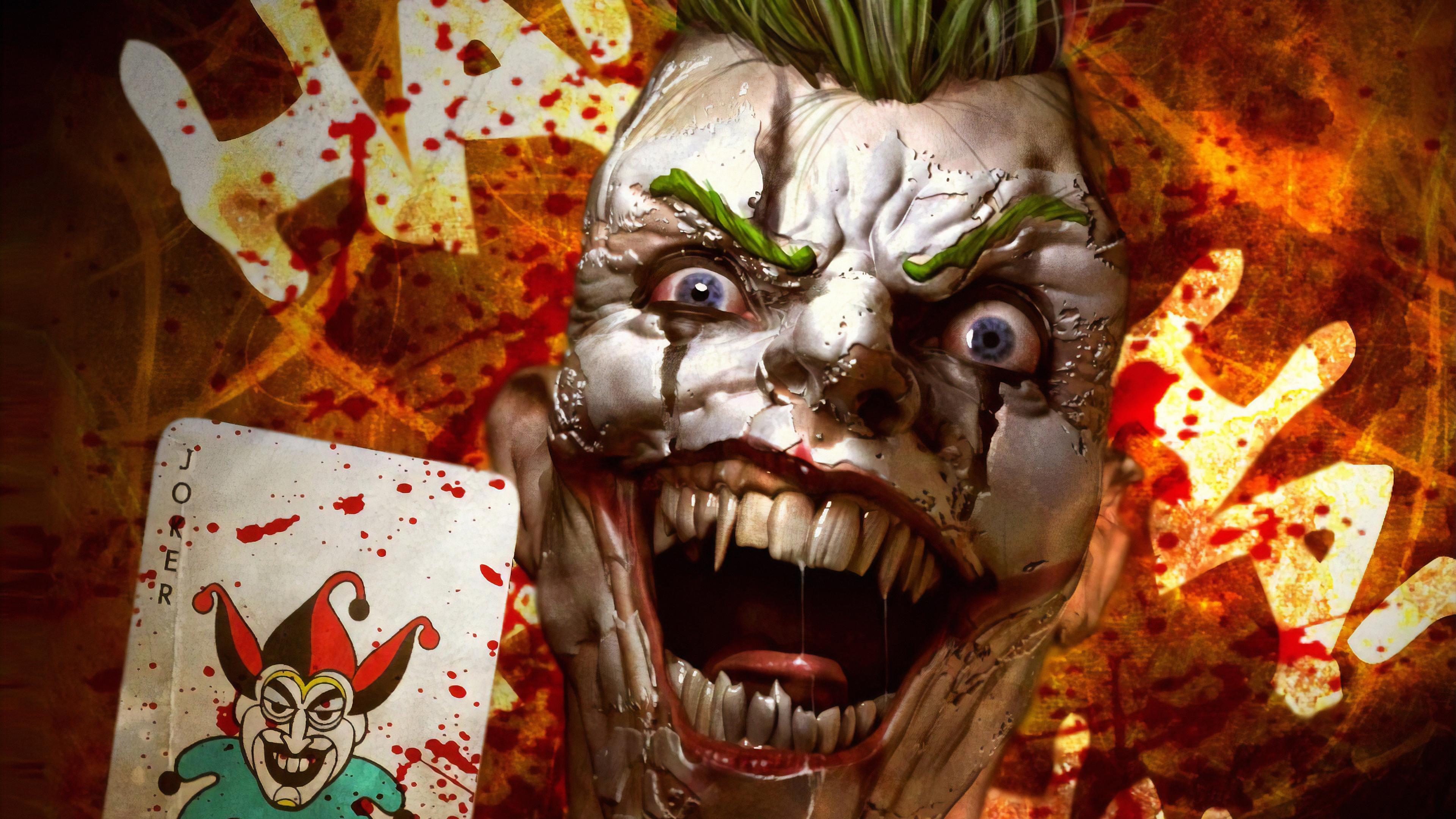 3840x2160 Mad Joker Of All Time, HD Superheroes, 4k Wallpaper, Image, Background, Photo and Picture