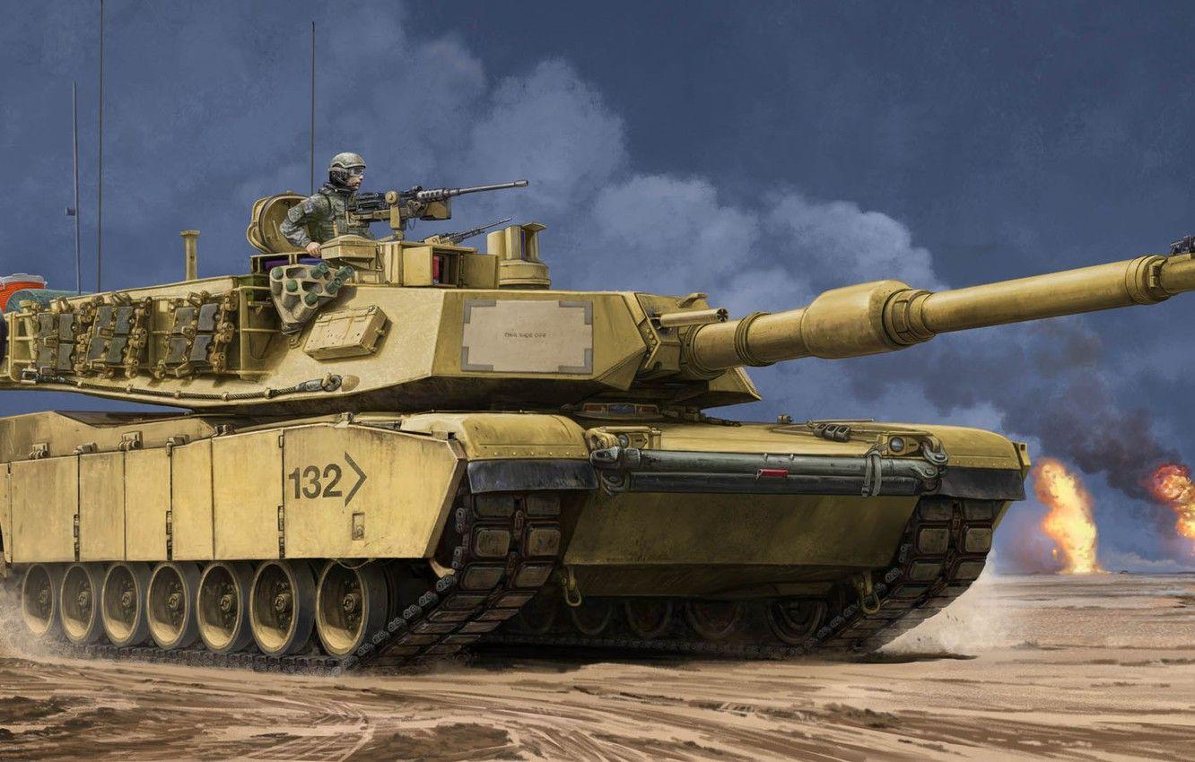 1332x850 M1A2 Wallpaper